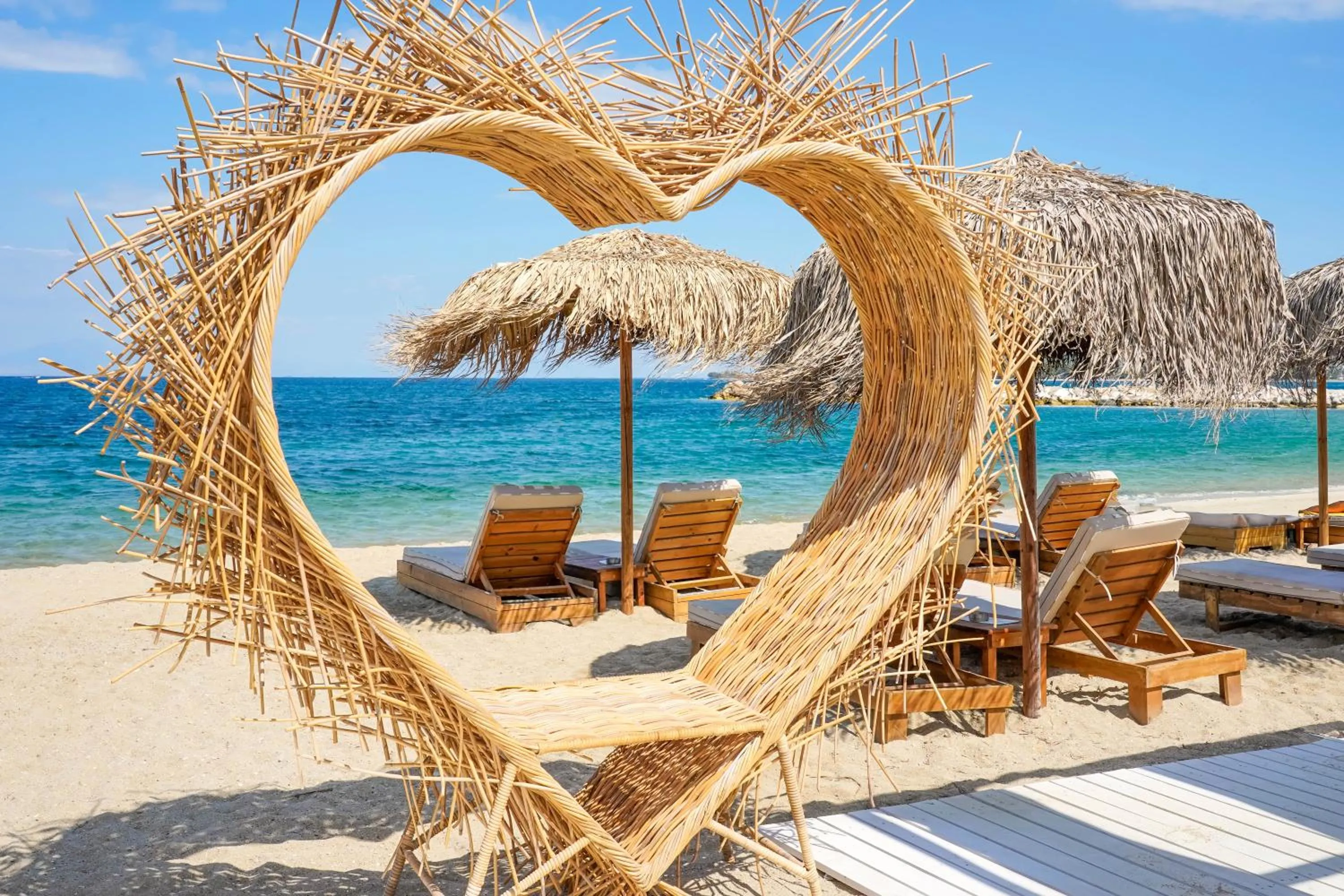 Beach in Elektra Comfort Hotel by Del Mare