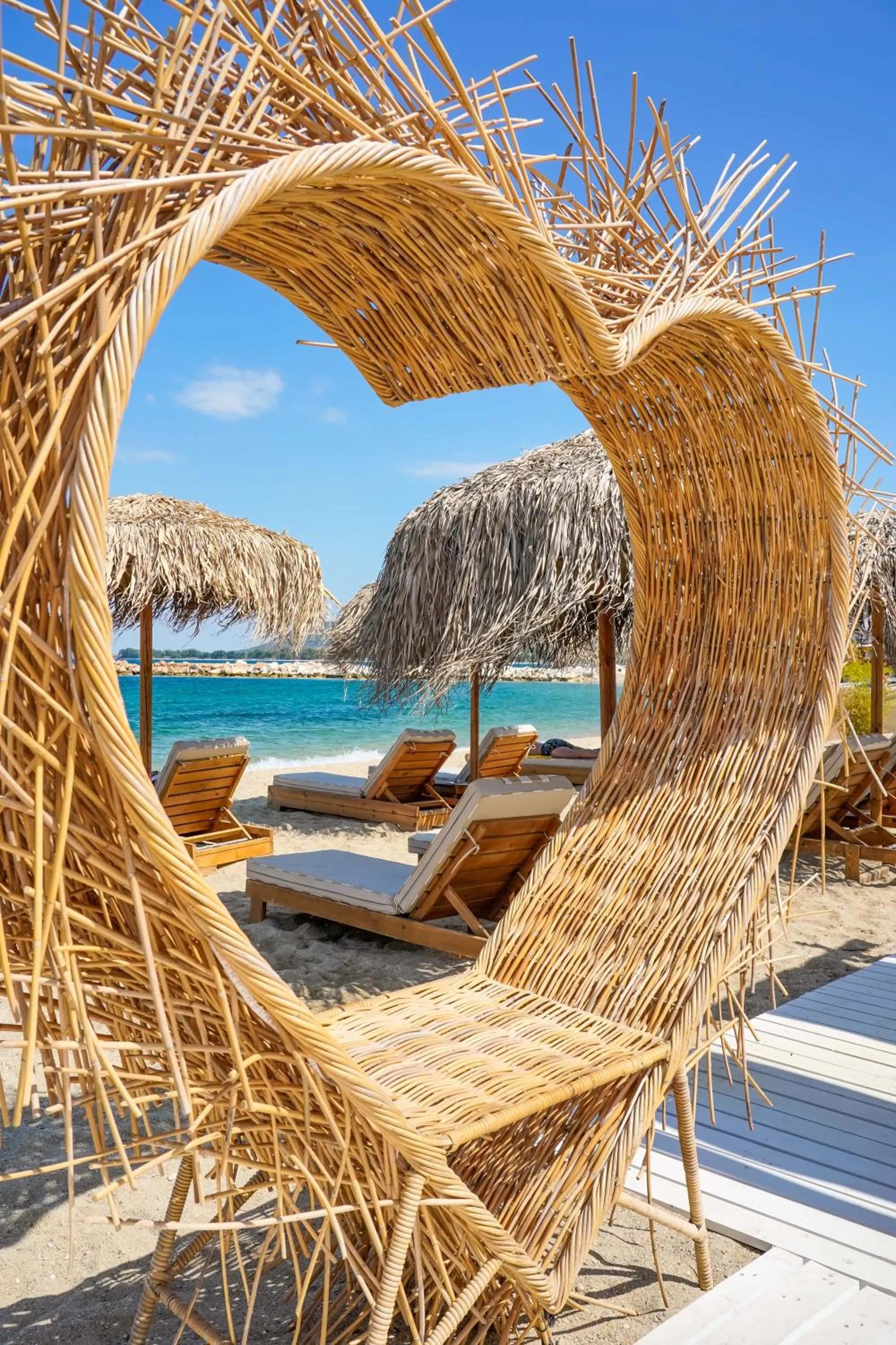 Beach in Elektra Comfort Hotel by Del Mare