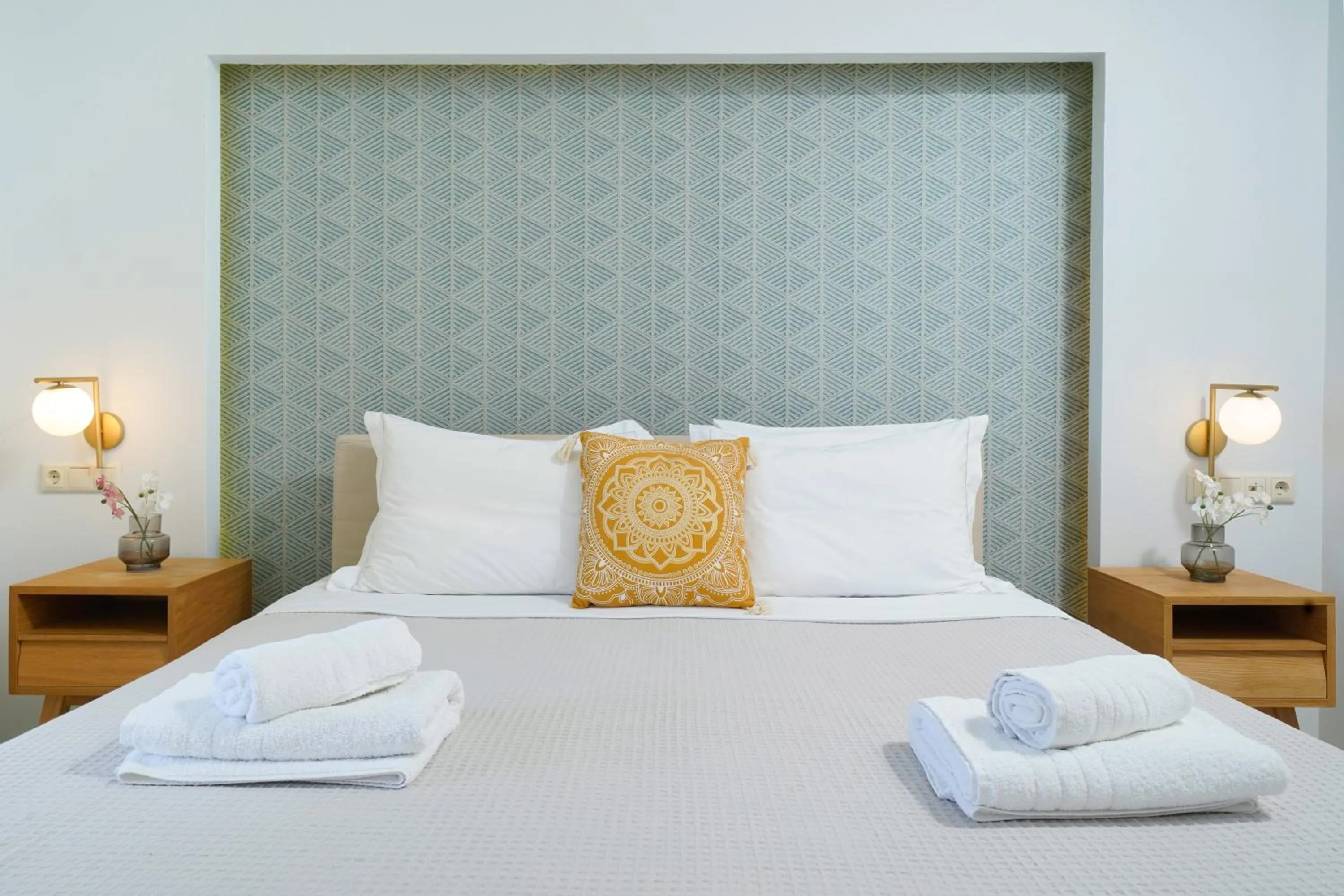 Bed in Elektra Comfort Hotel by Del Mare