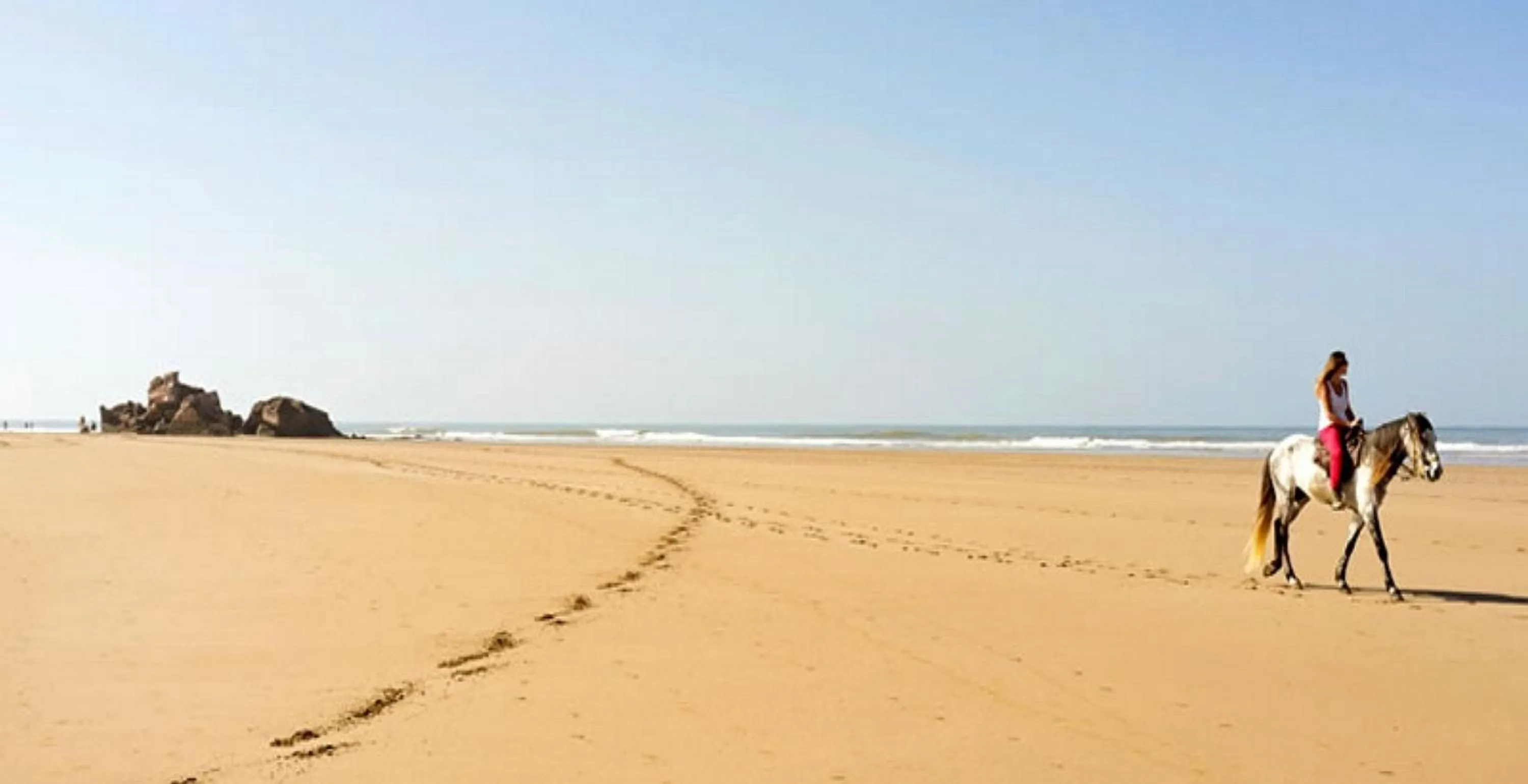 Horse-riding in Dar Les Sirènes