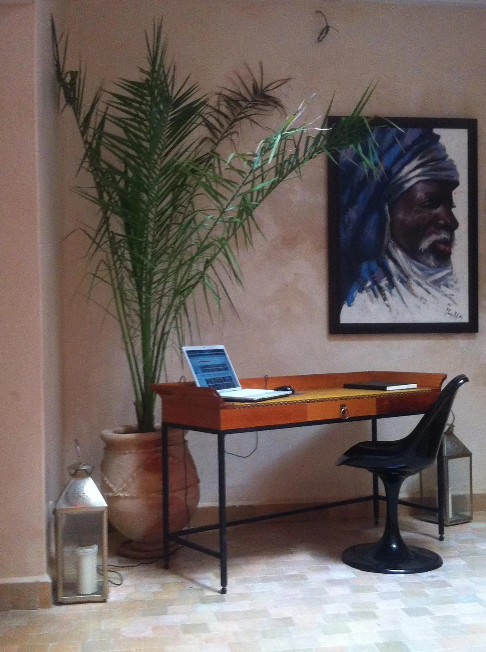 Lobby or reception in Dar Les Sirènes