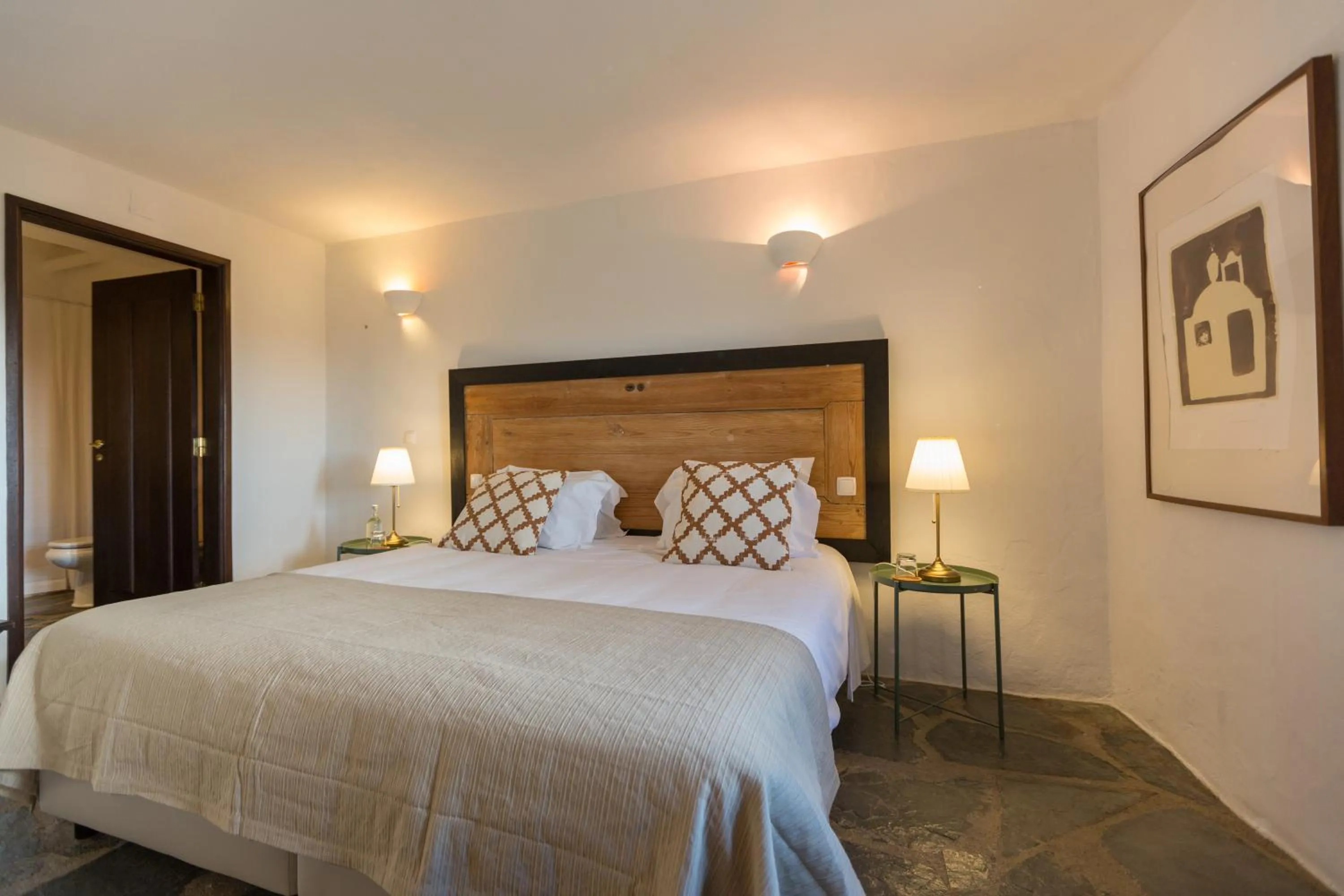 Bed in Estalagem de Monsaraz