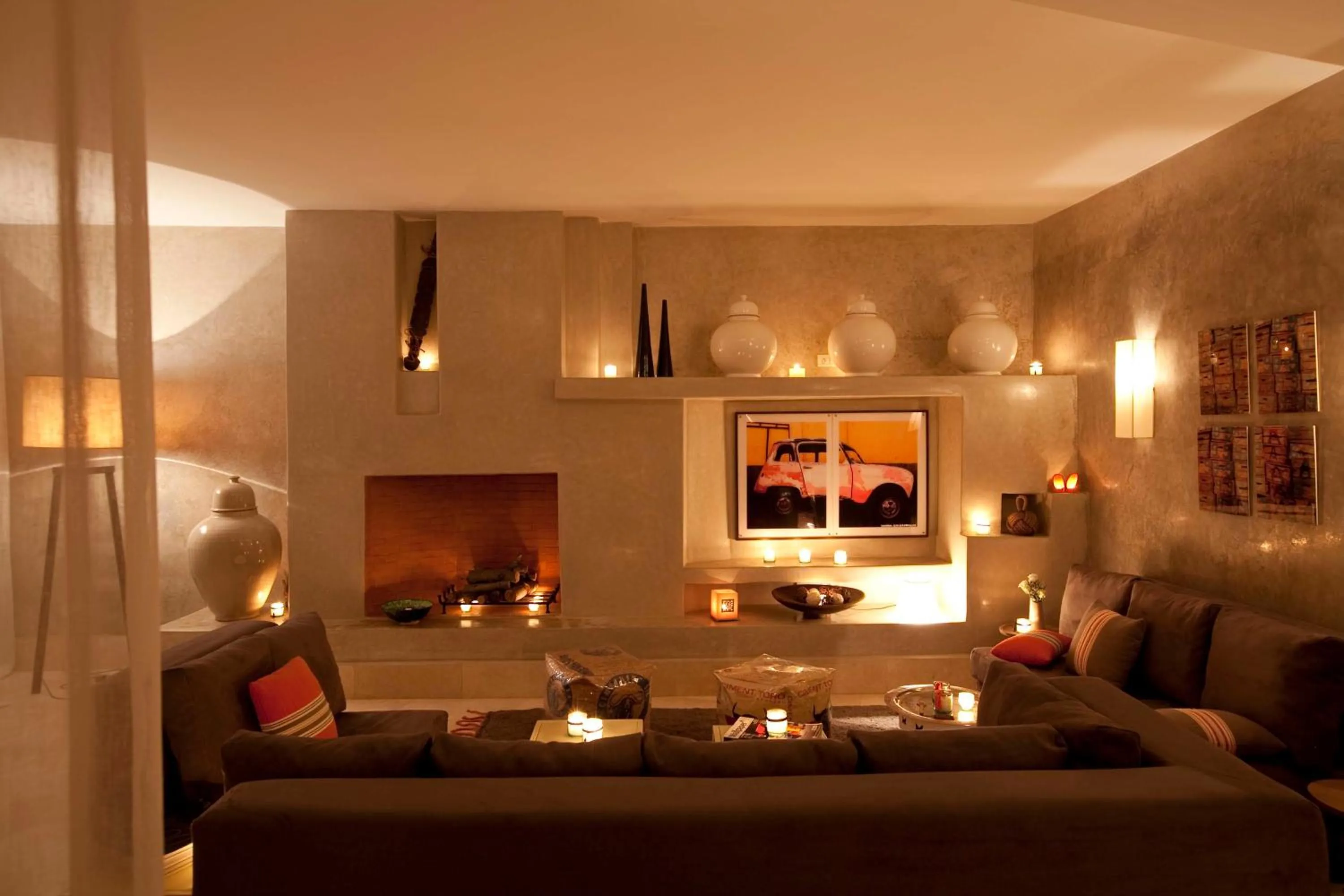 Living room in Riad Dar Maya