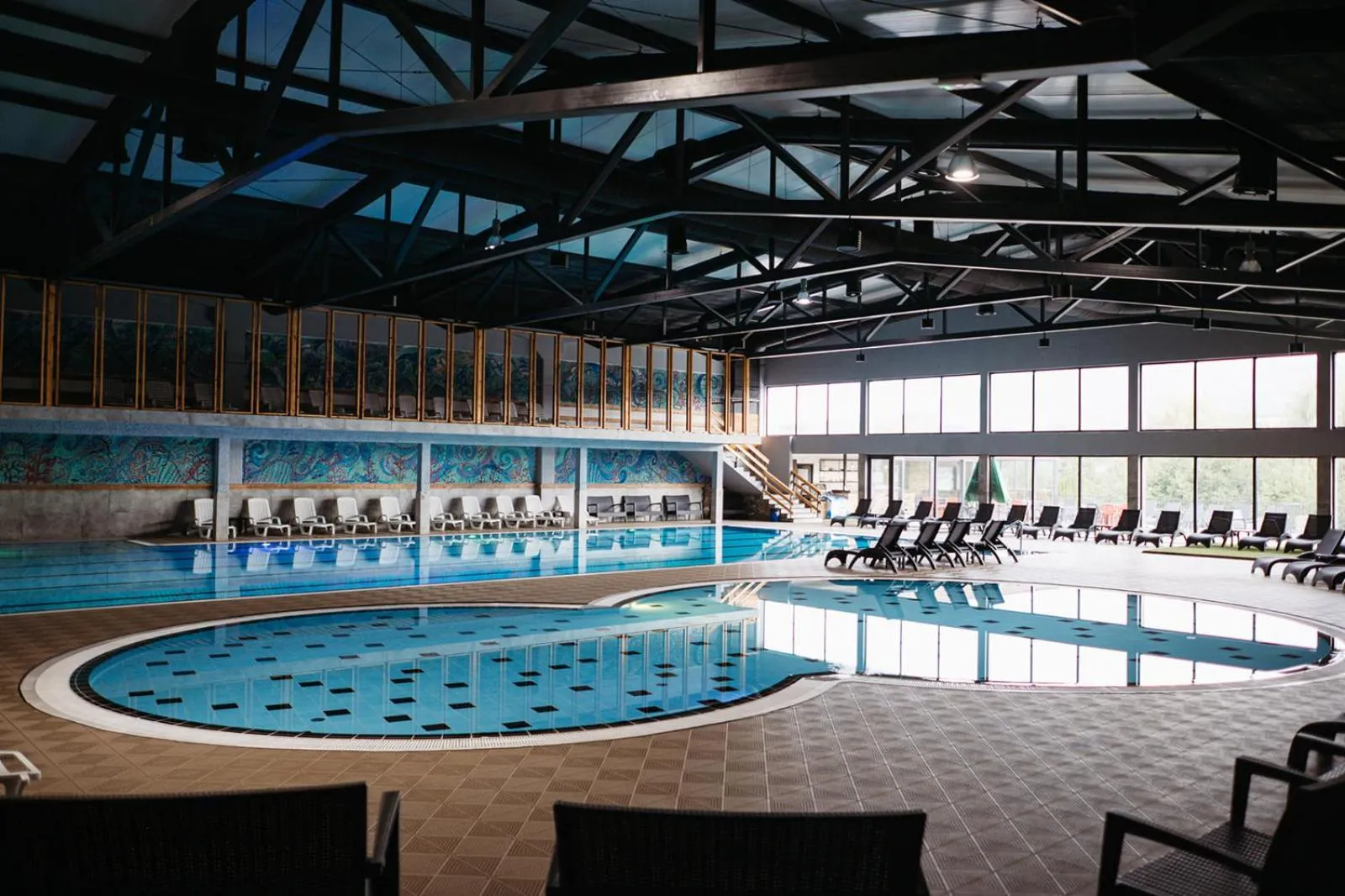 Swimming pool in Etno Village Cardaci