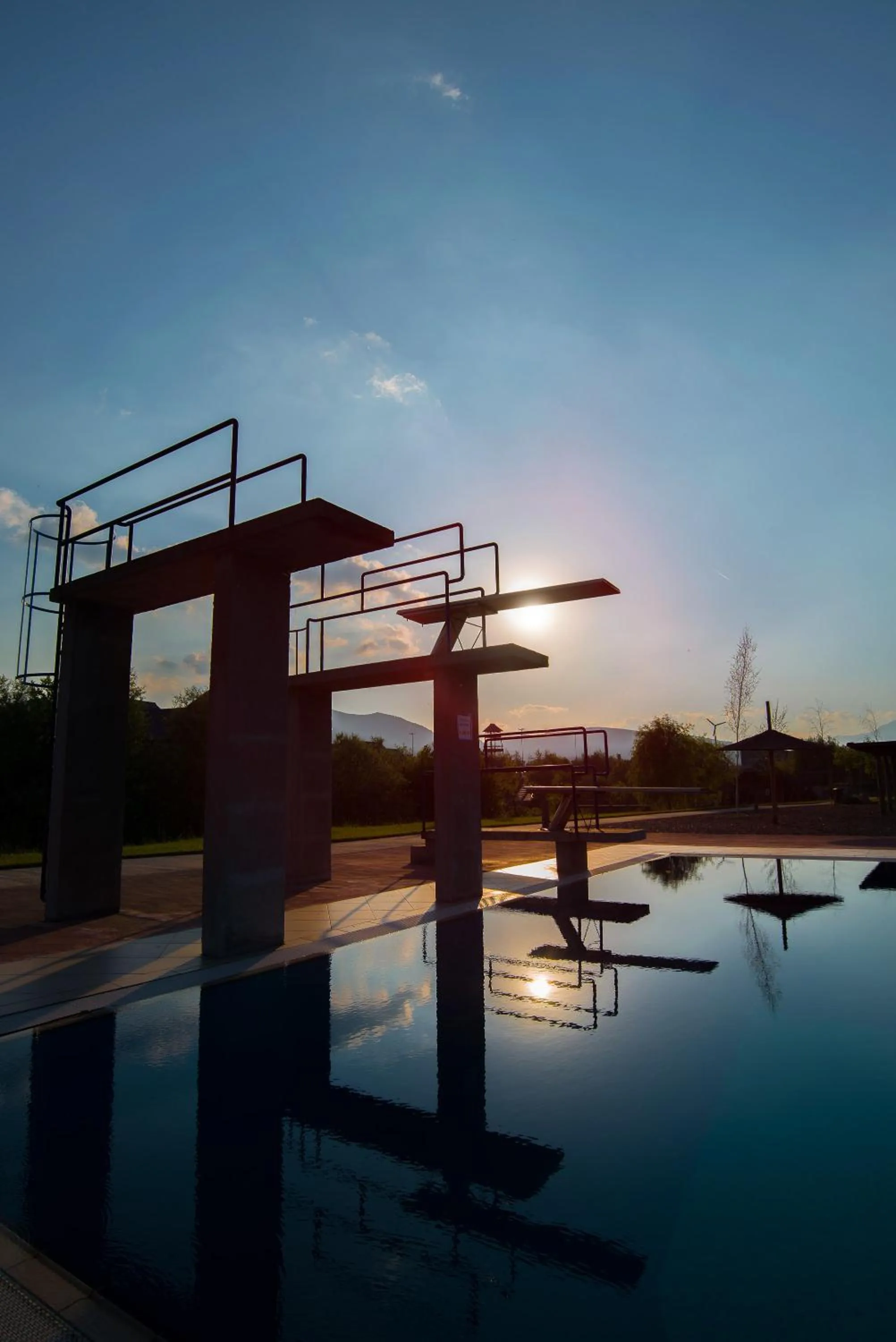 Swimming pool in Etno Village Cardaci