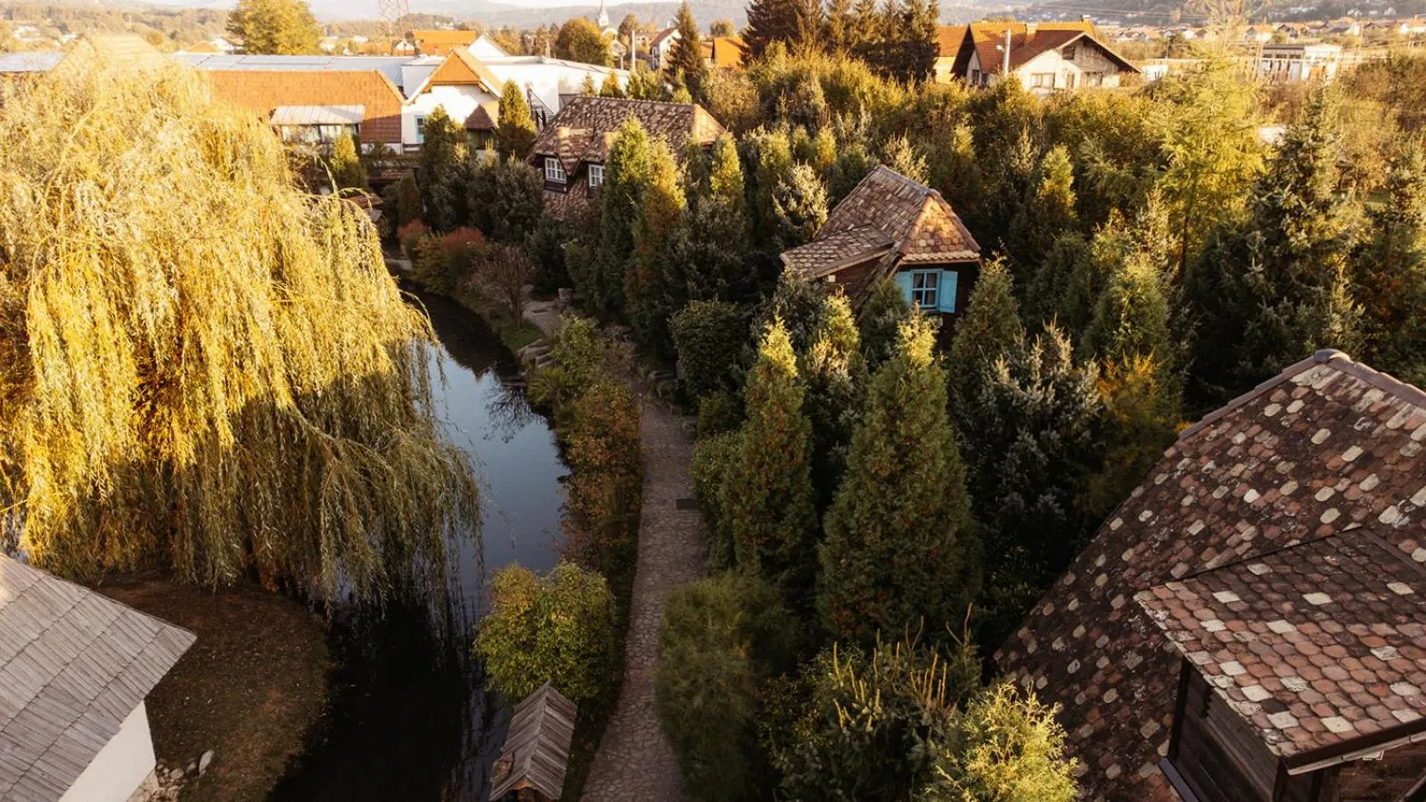 Natural landscape in Etno Village Cardaci