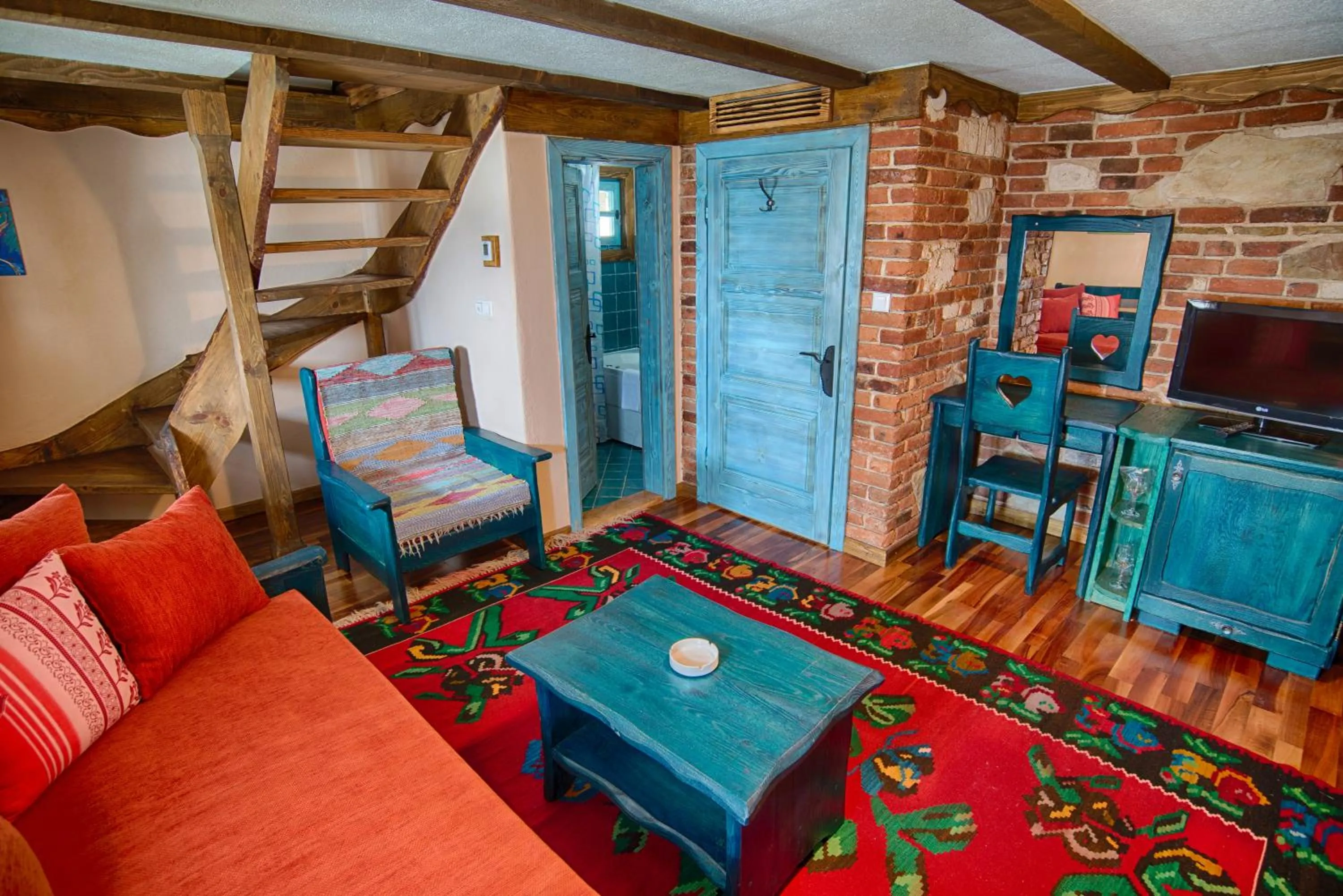 Living room in Etno Village Cardaci