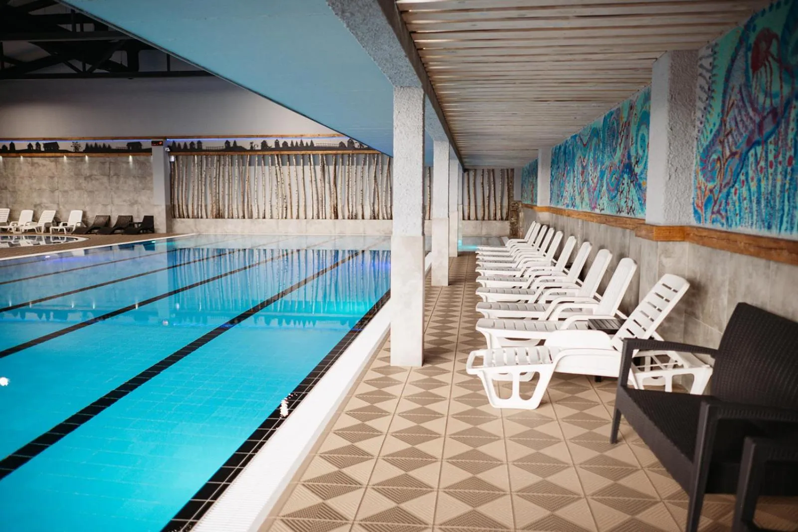 Swimming pool in Etno Village Cardaci