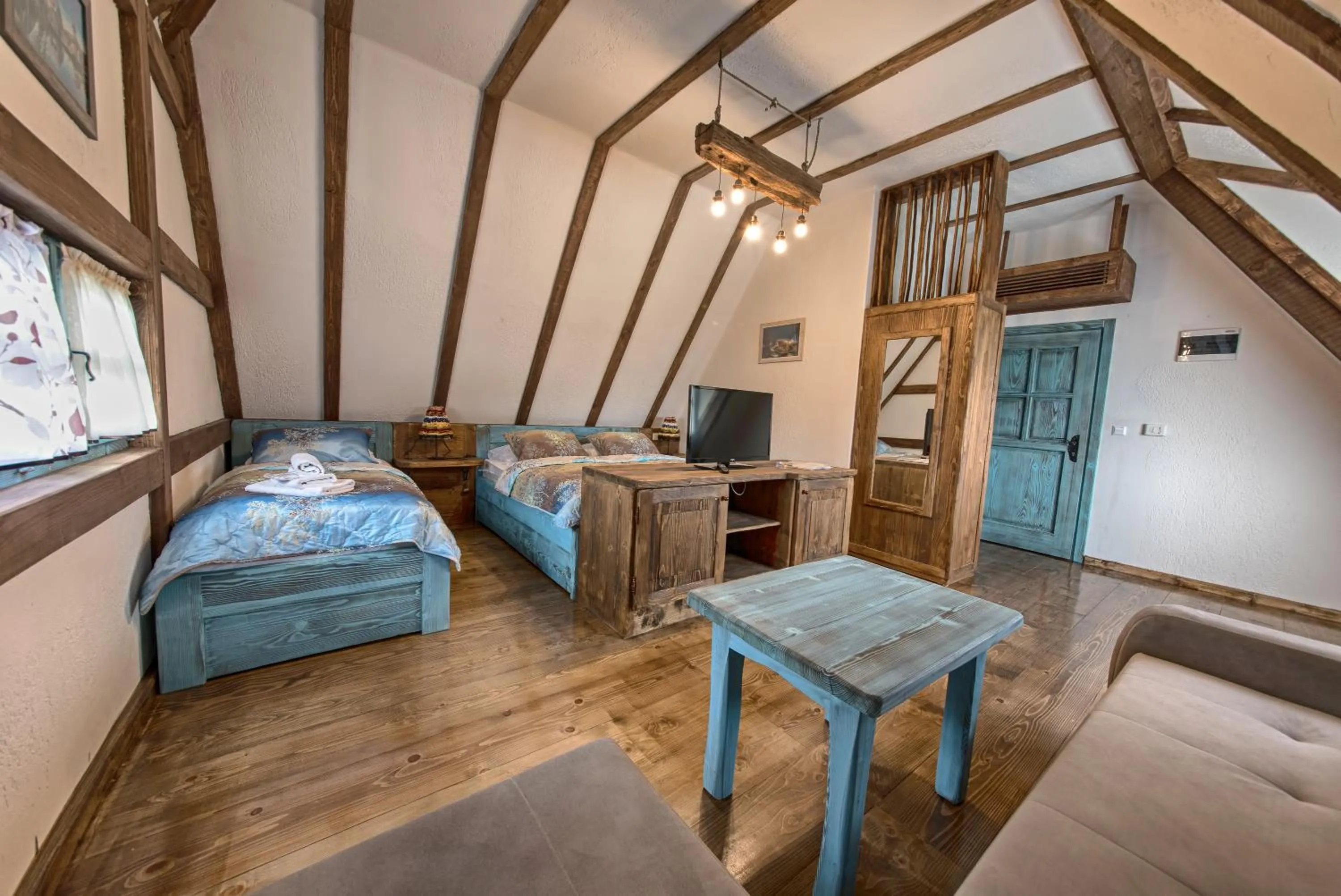 Photo of the whole room, Bed in Etno Village Cardaci
