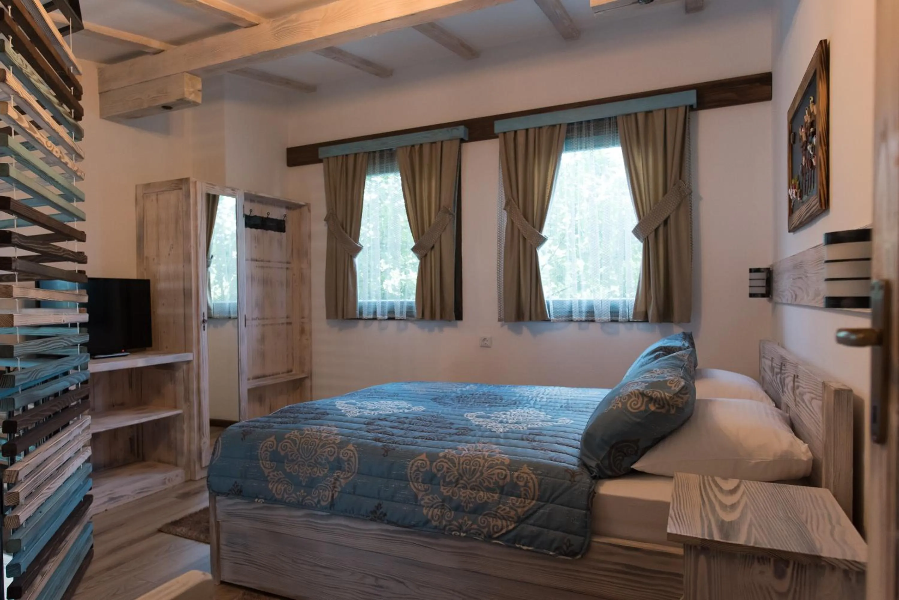 Photo of the whole room, Bed in Etno Village Cardaci