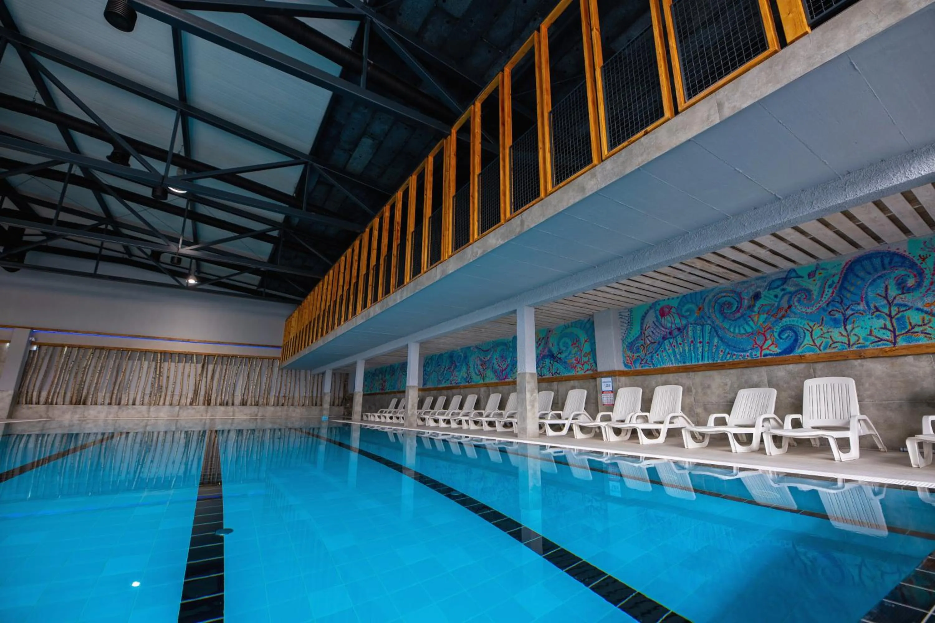 Swimming pool in Etno Village Cardaci