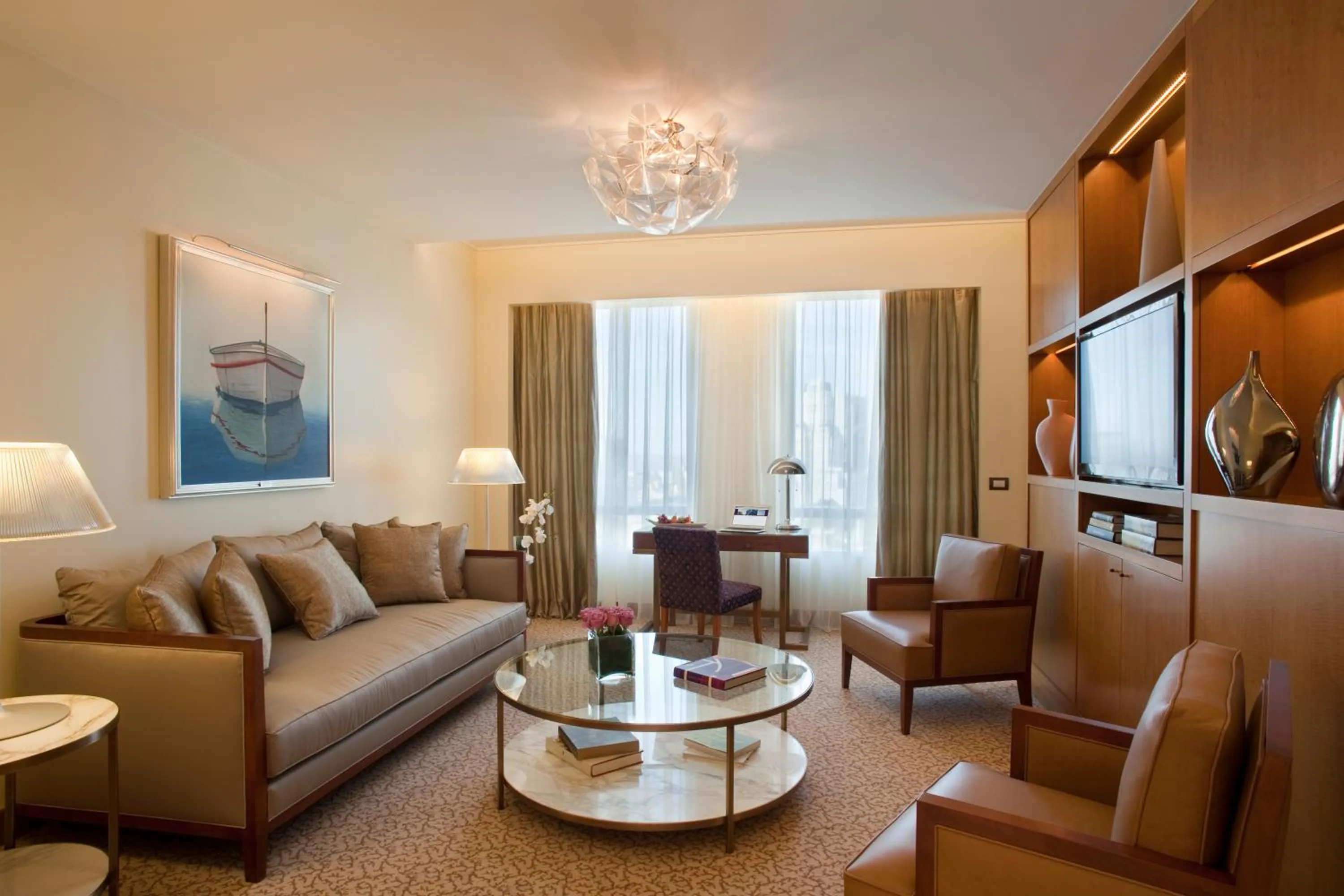 Living room in Alvear Art Hotel