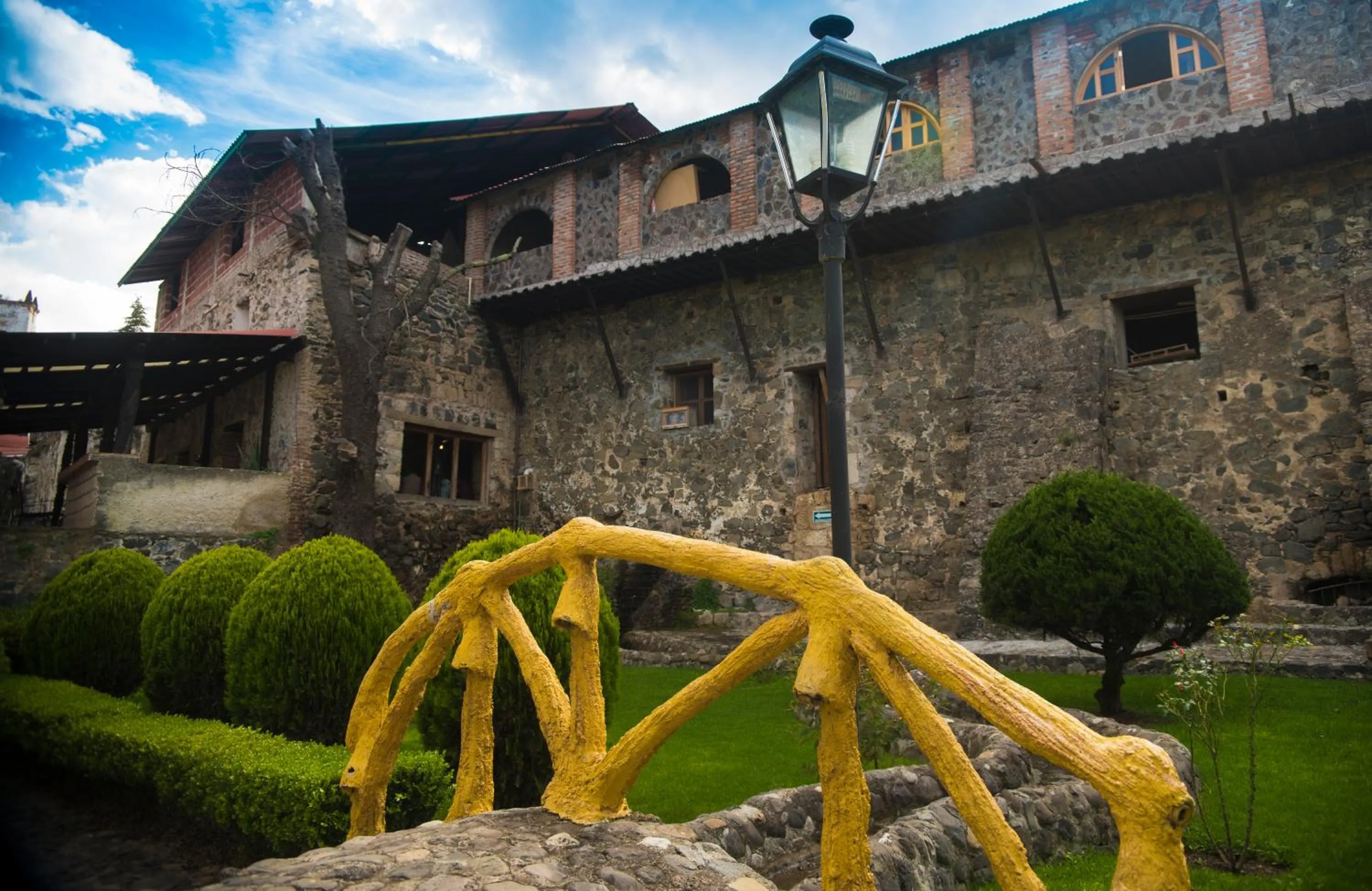 Garden in Hacienda Santa Maria Regla