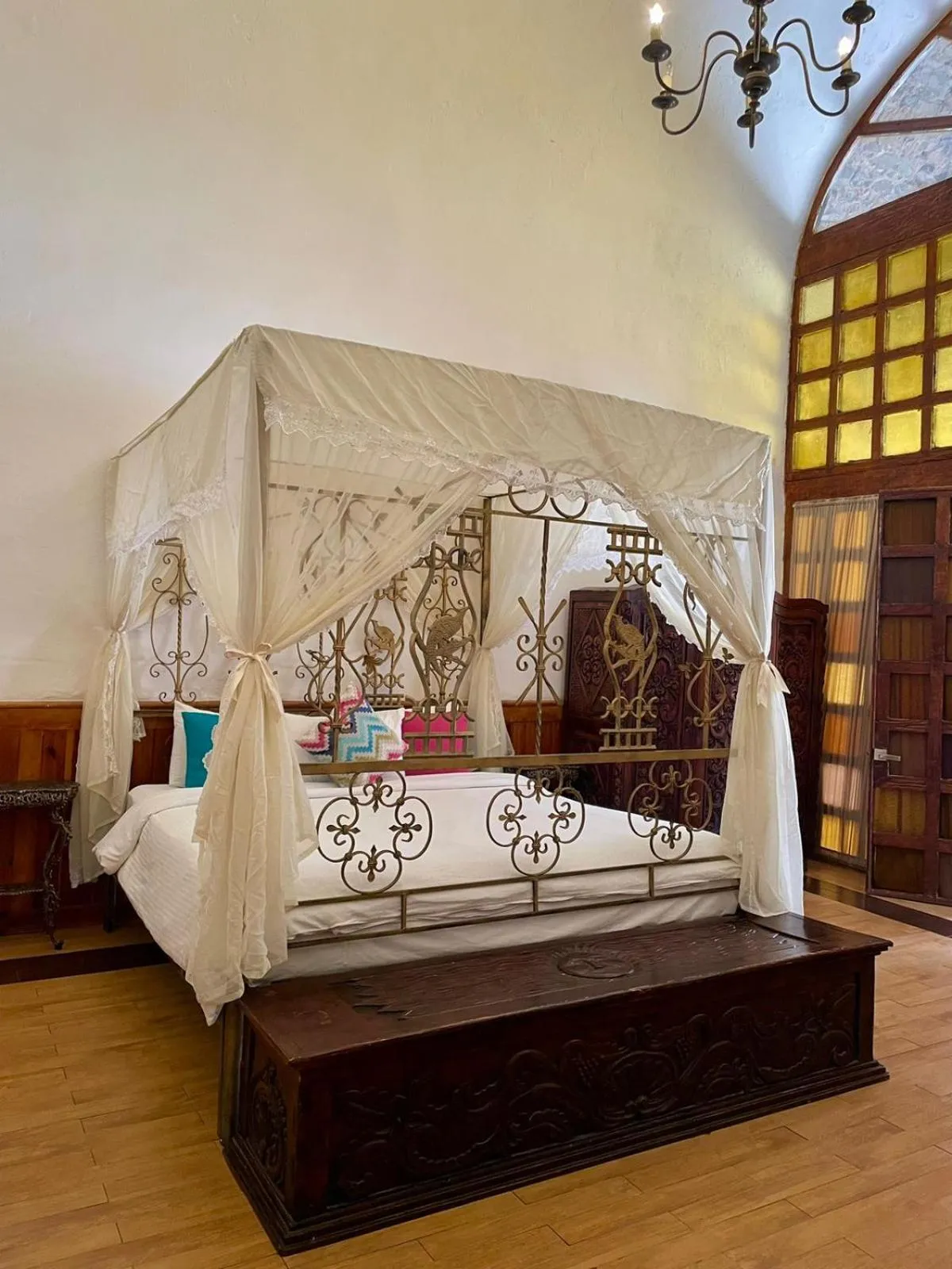 Bed in Hacienda Santa Maria Regla