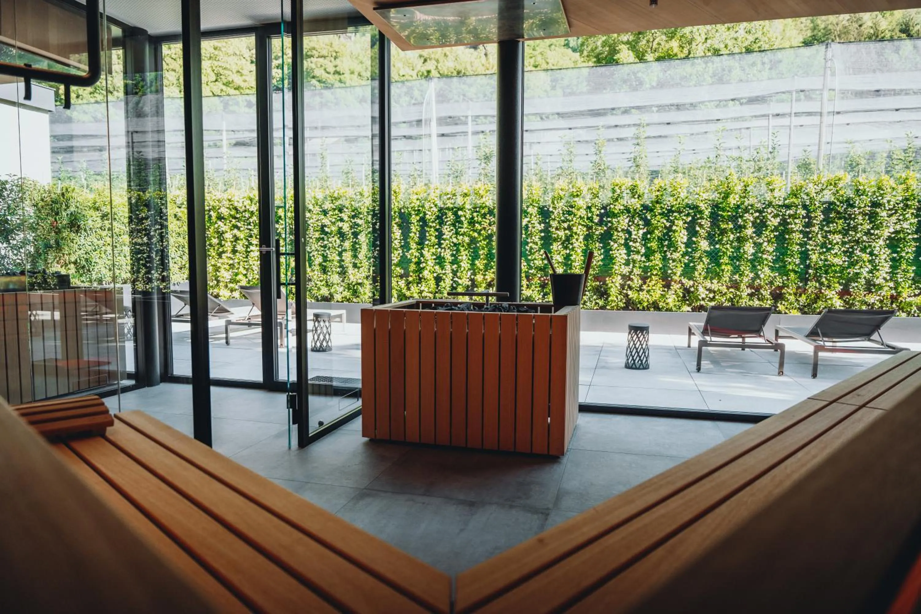 Sauna in Klein Fein Hotel Anderlahn