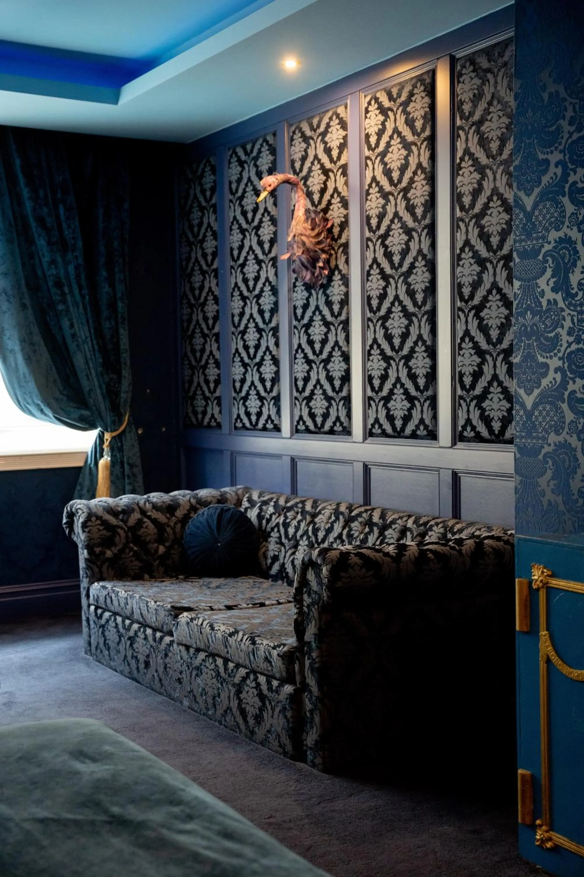 Bed in The Dixie Dean Hotel