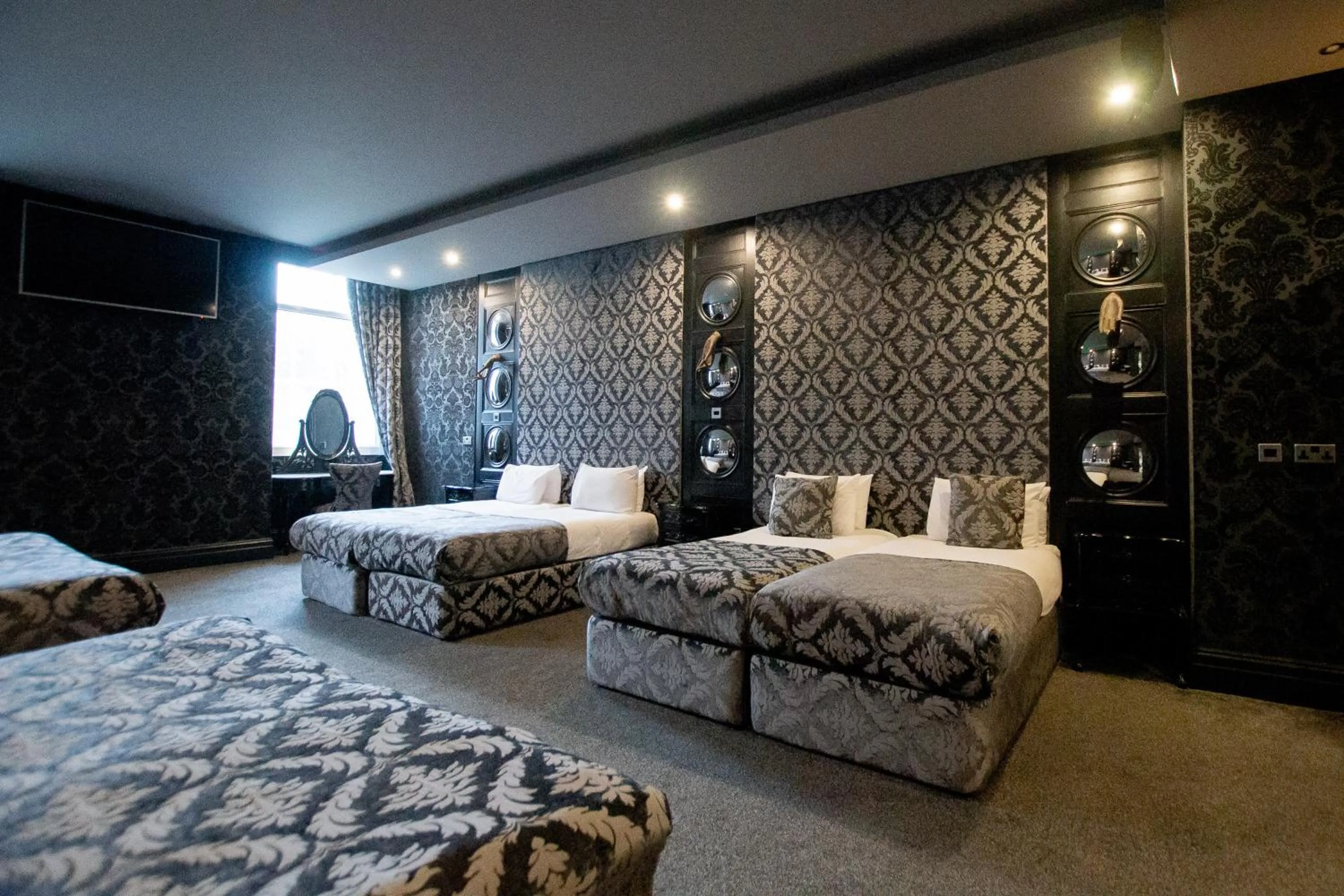 Bed in The Dixie Dean Hotel