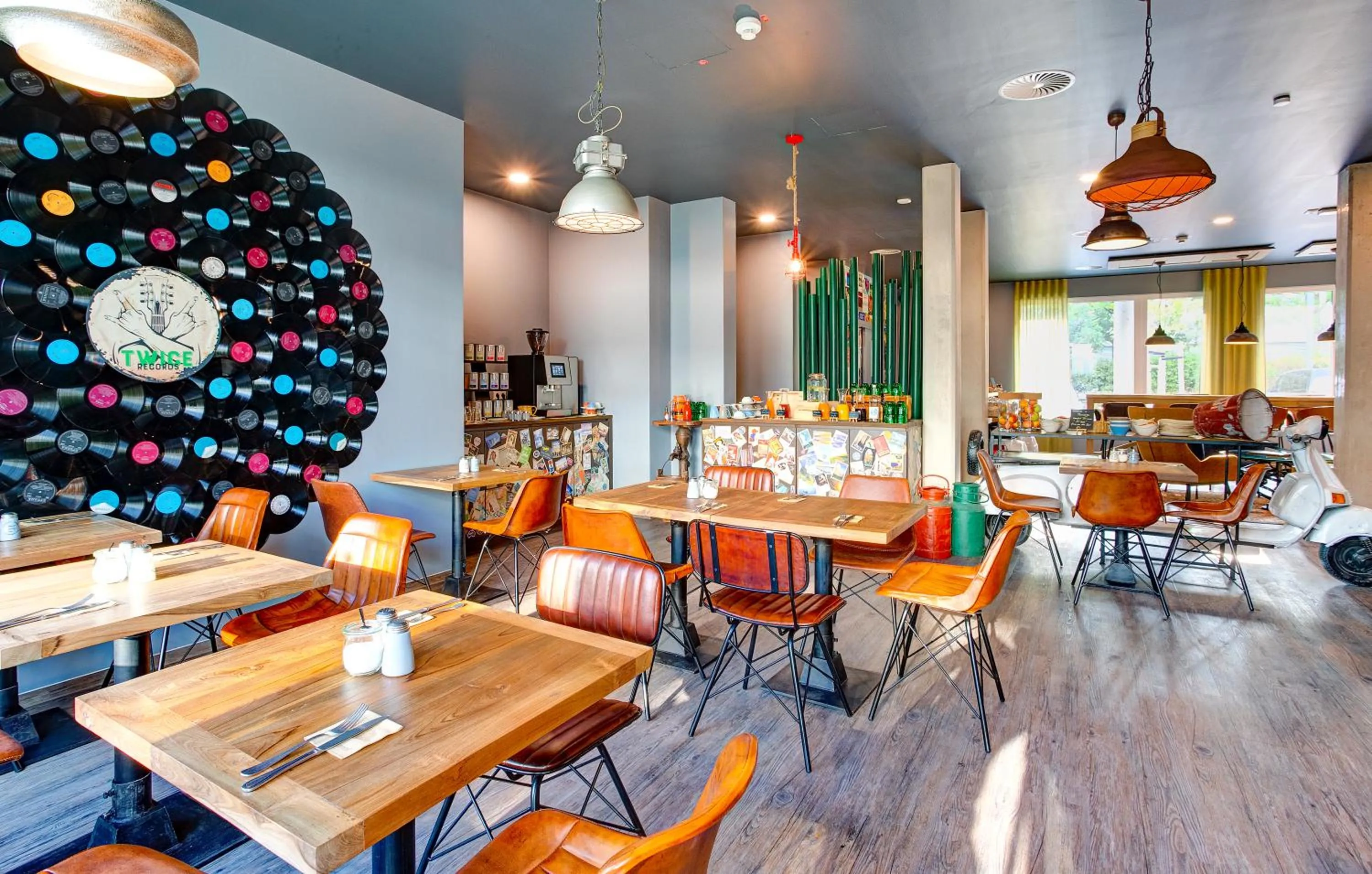 Lobby or reception in tinyTwice Hotel Wiesbaden