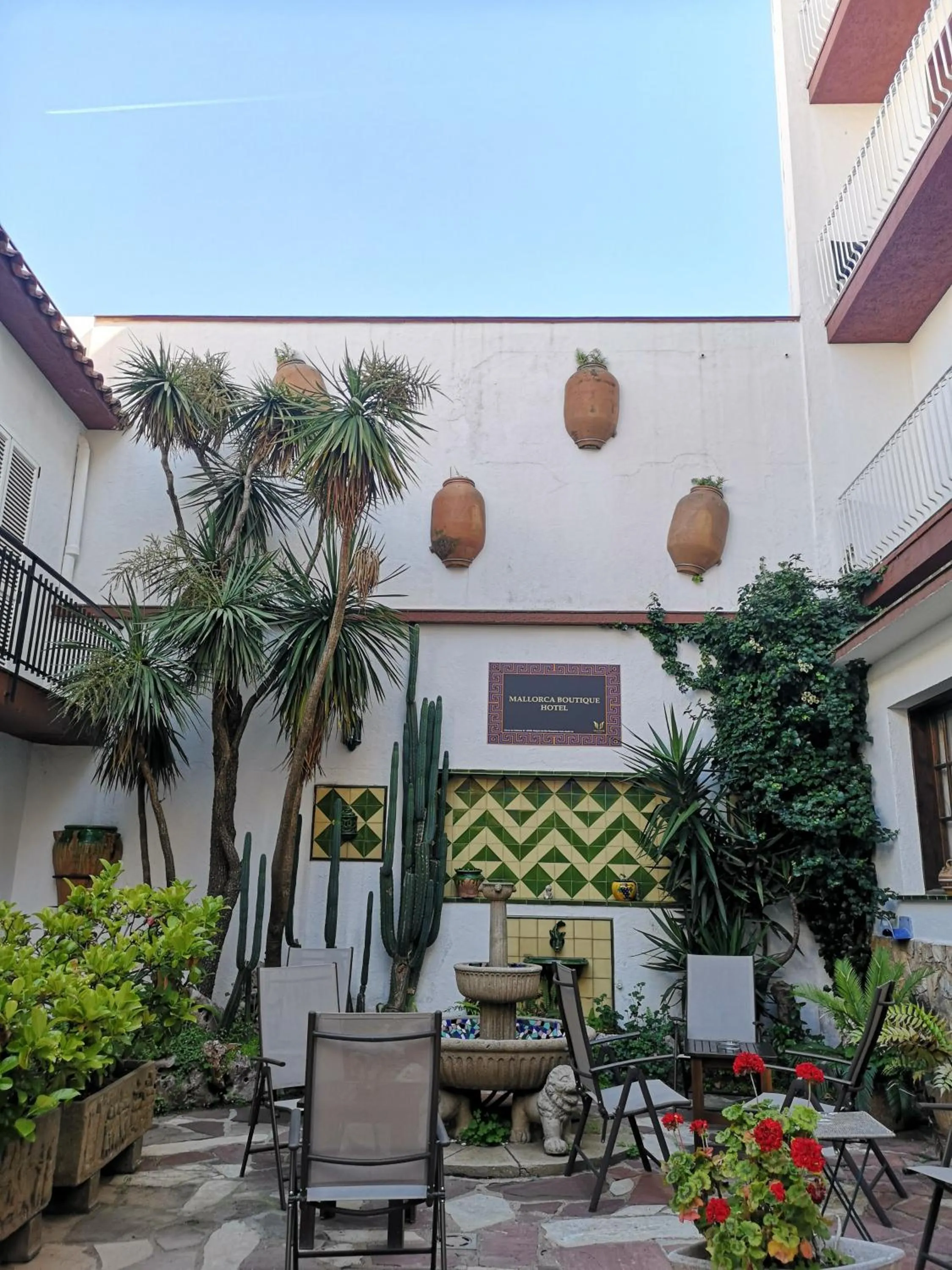 Patio in Mallorca Boutique Hotel