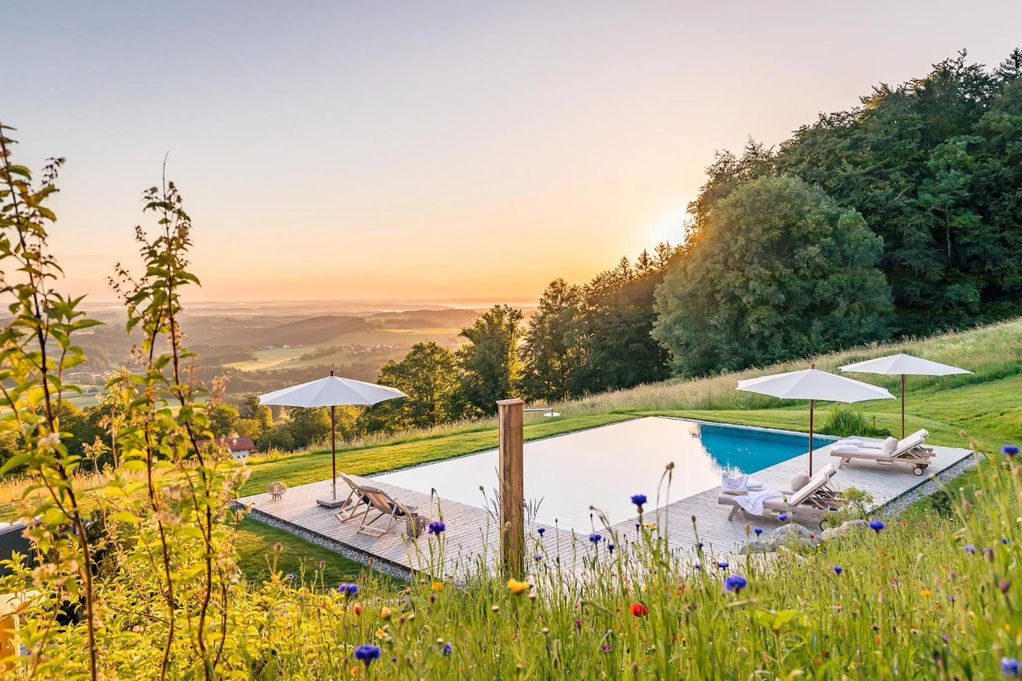 Natural landscape in Chiemsee Chalet