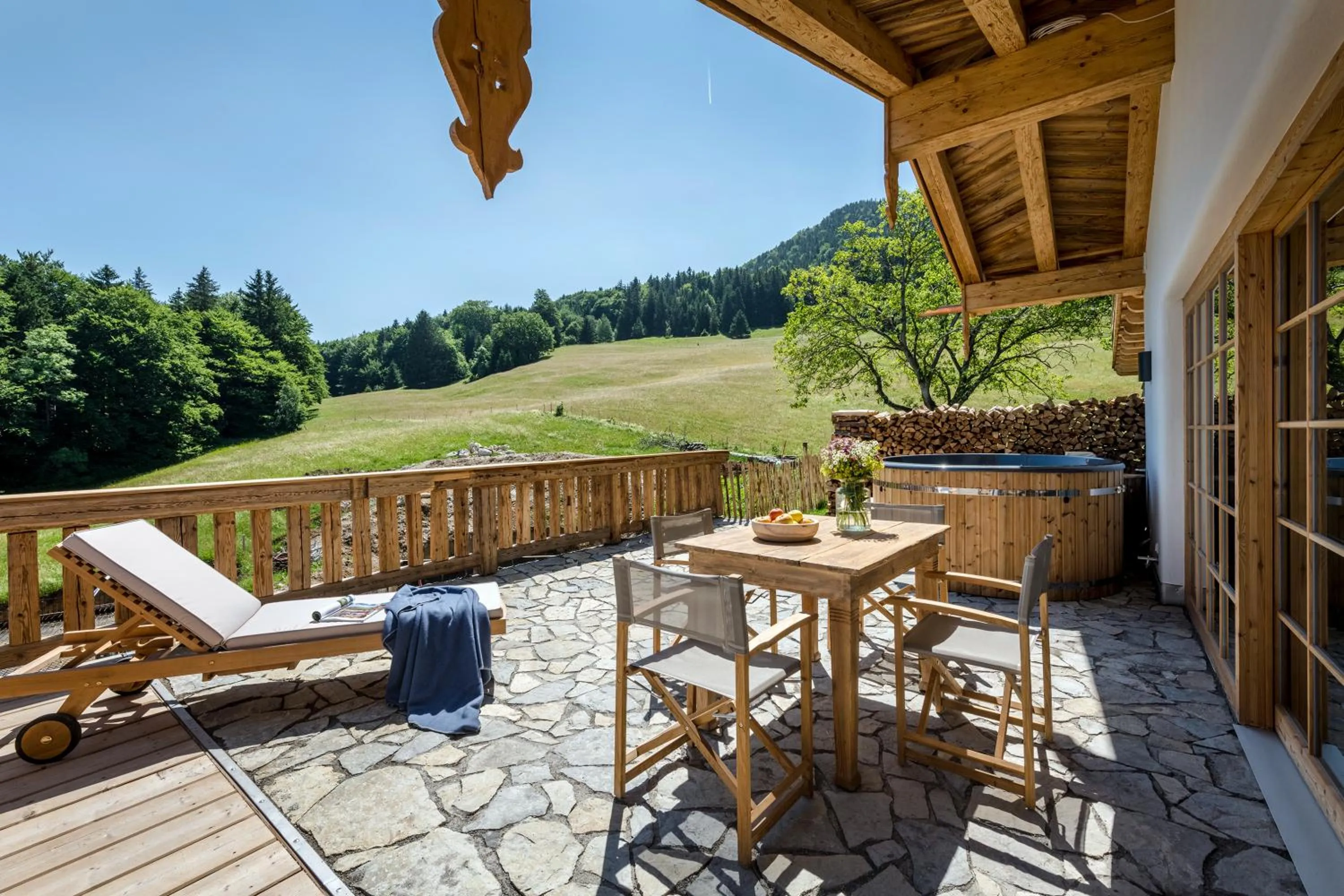 Natural landscape in Chiemsee Chalet