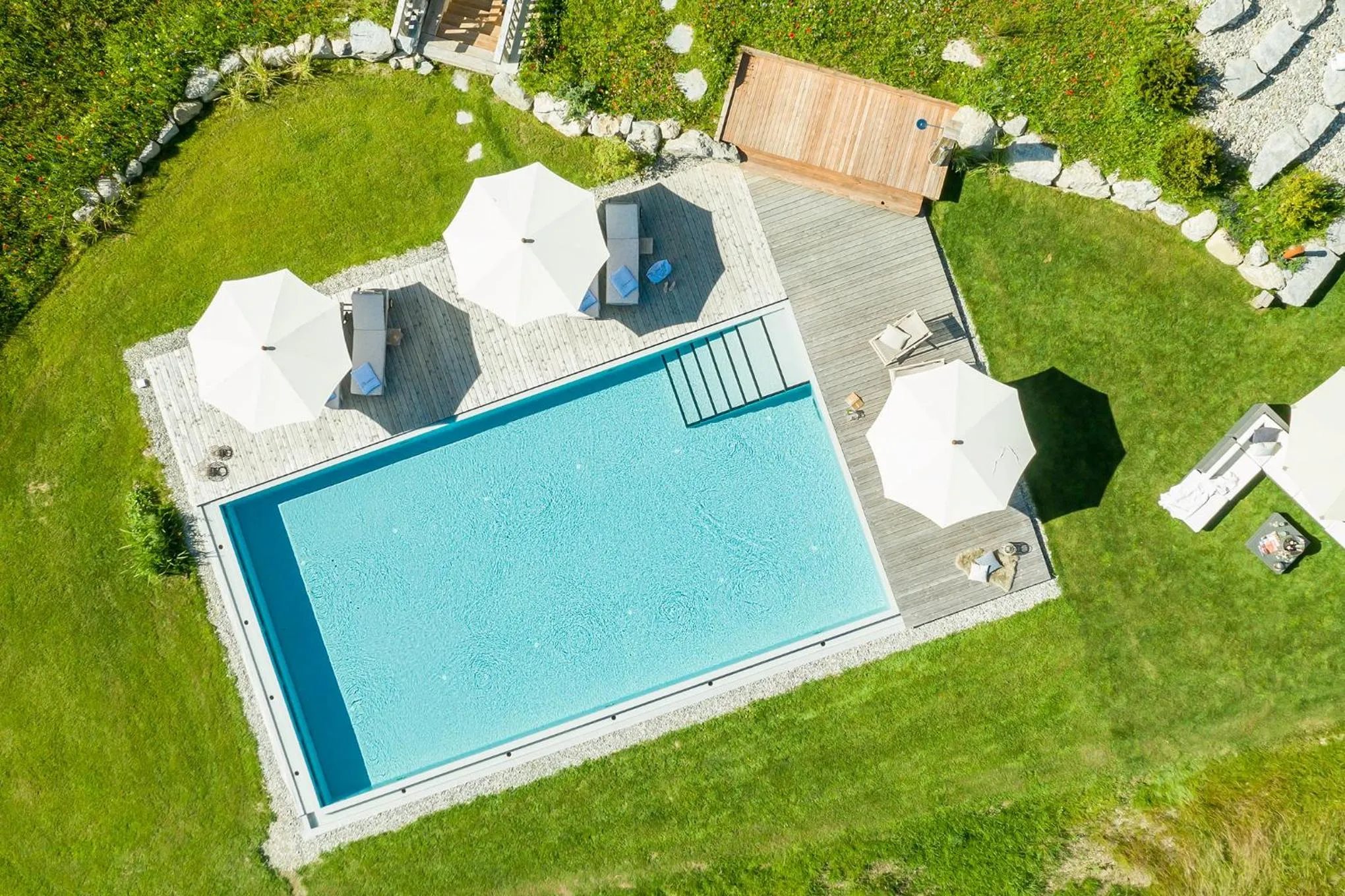 Swimming pool in Chiemsee Chalet
