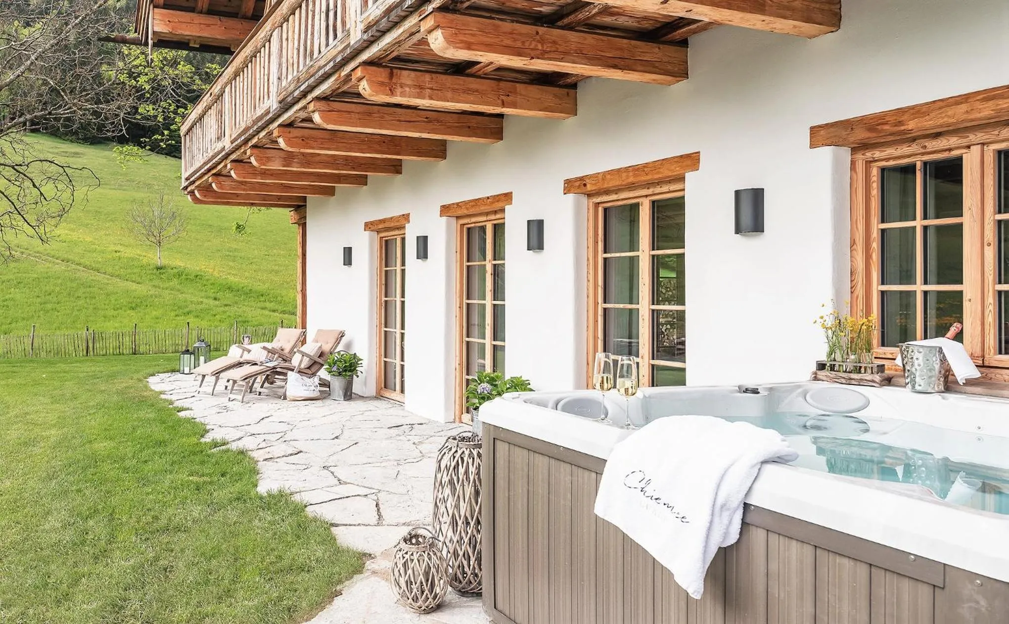 Garden in Chiemsee Chalet