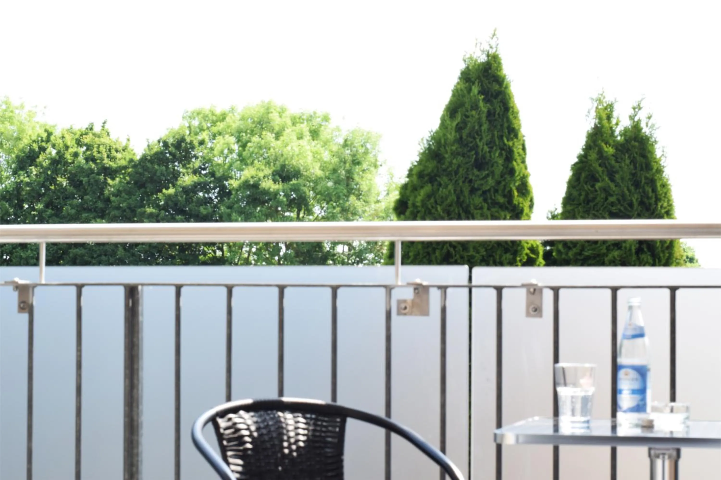 Balcony/Terrace in Aparthotel Donaustern