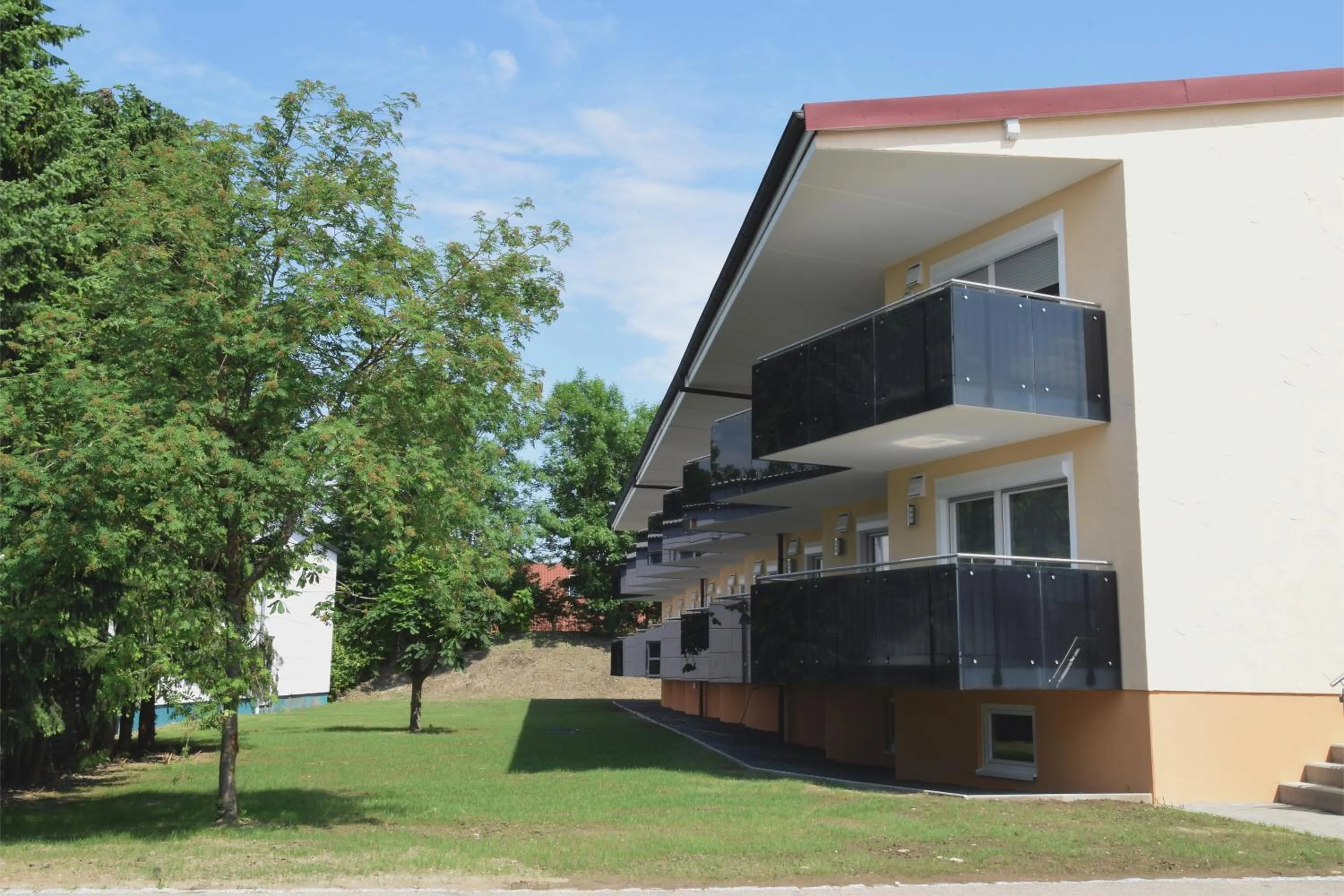 Property building in Aparthotel Donaustern