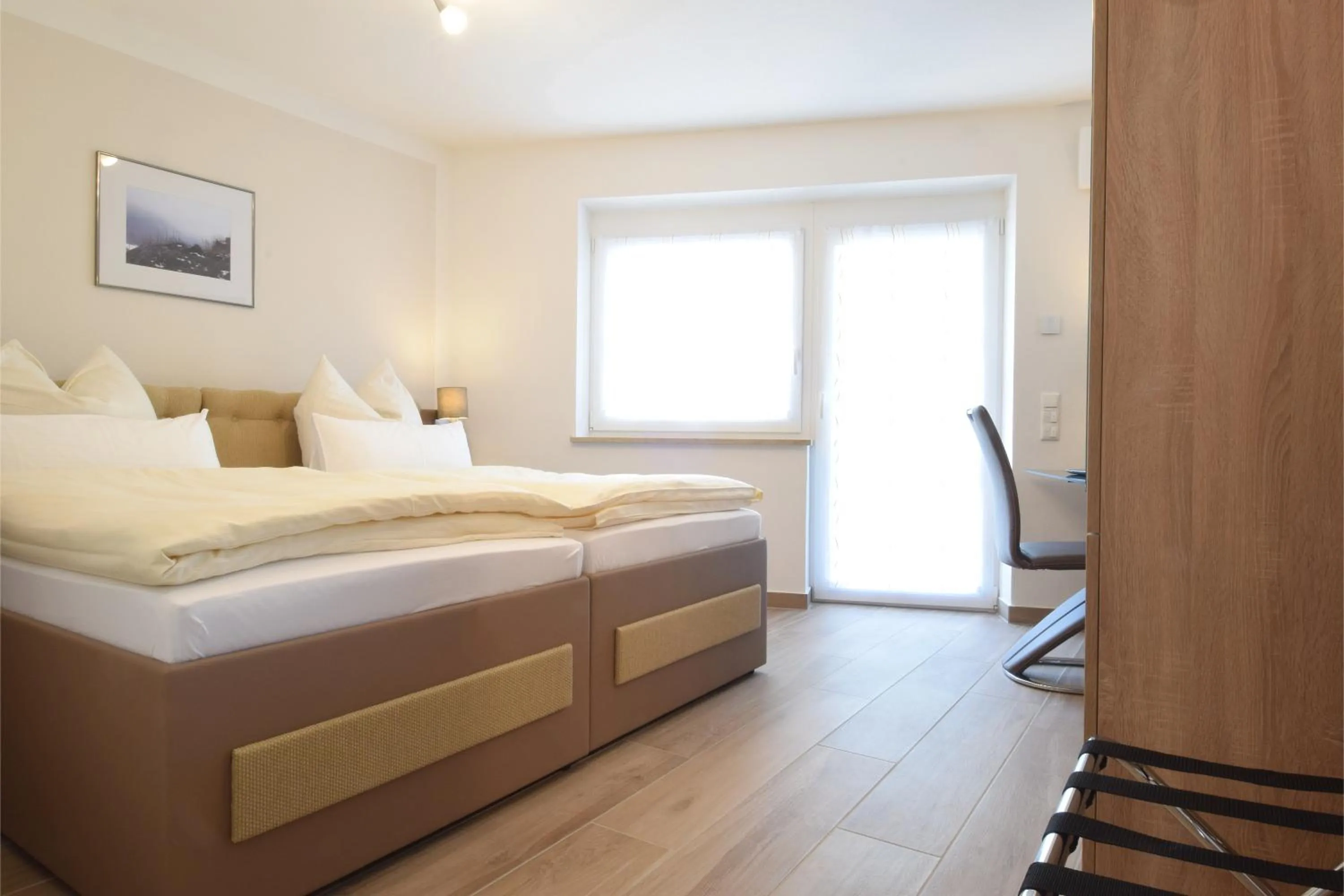 Bed in Aparthotel Donaustern