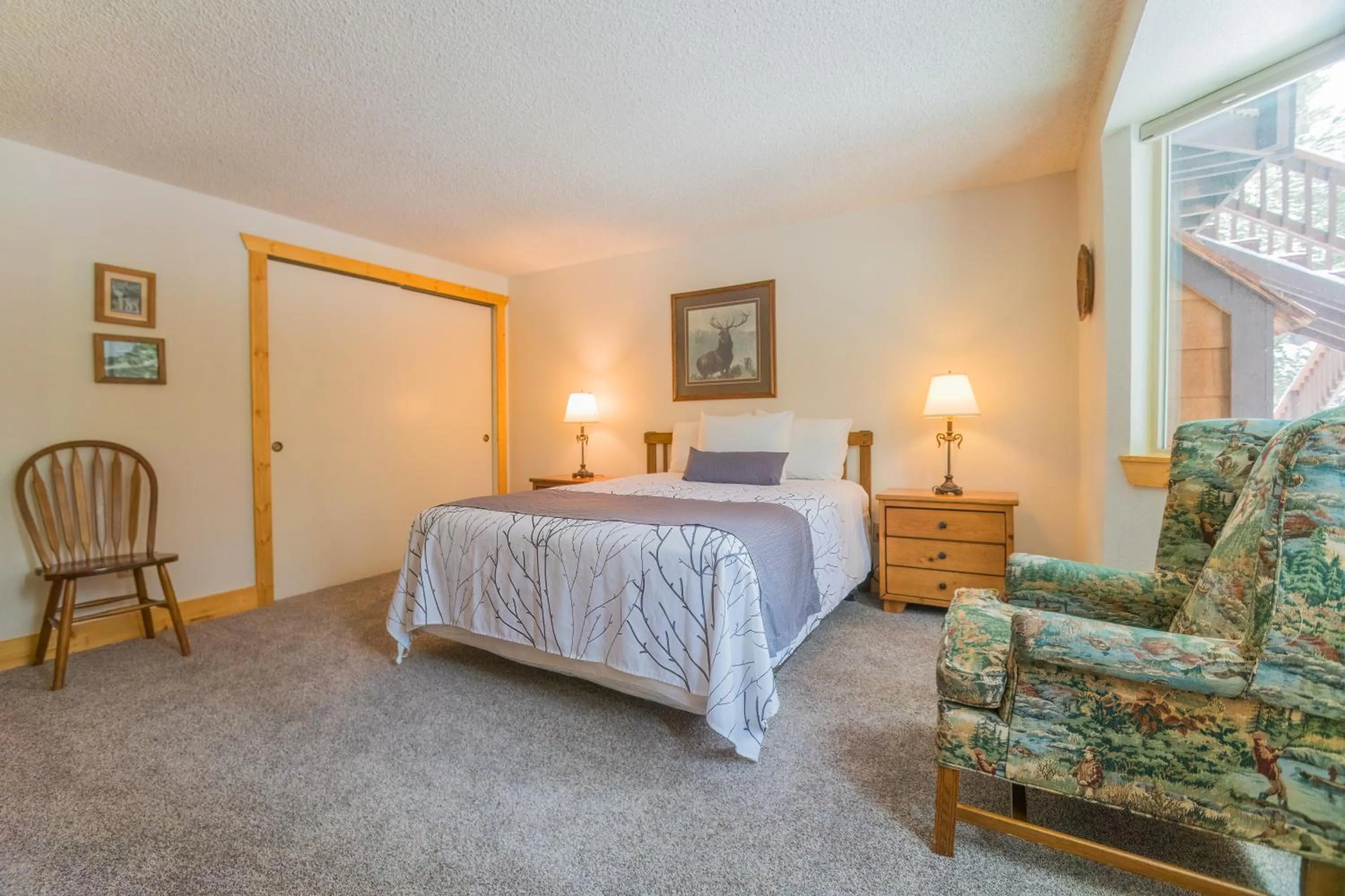 Bed in Timbers at Island Park