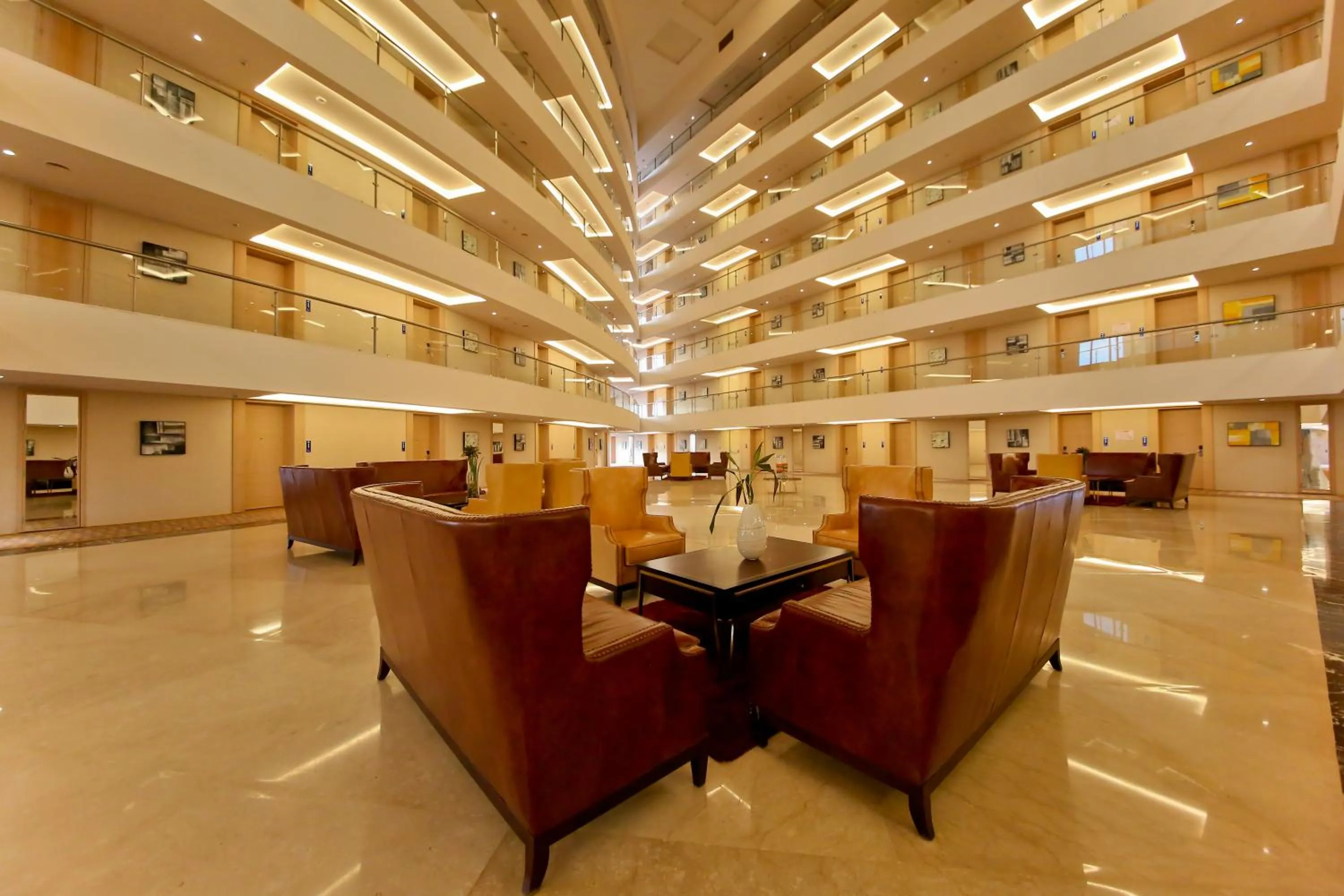 Patio in Bravia Hotel Niamey