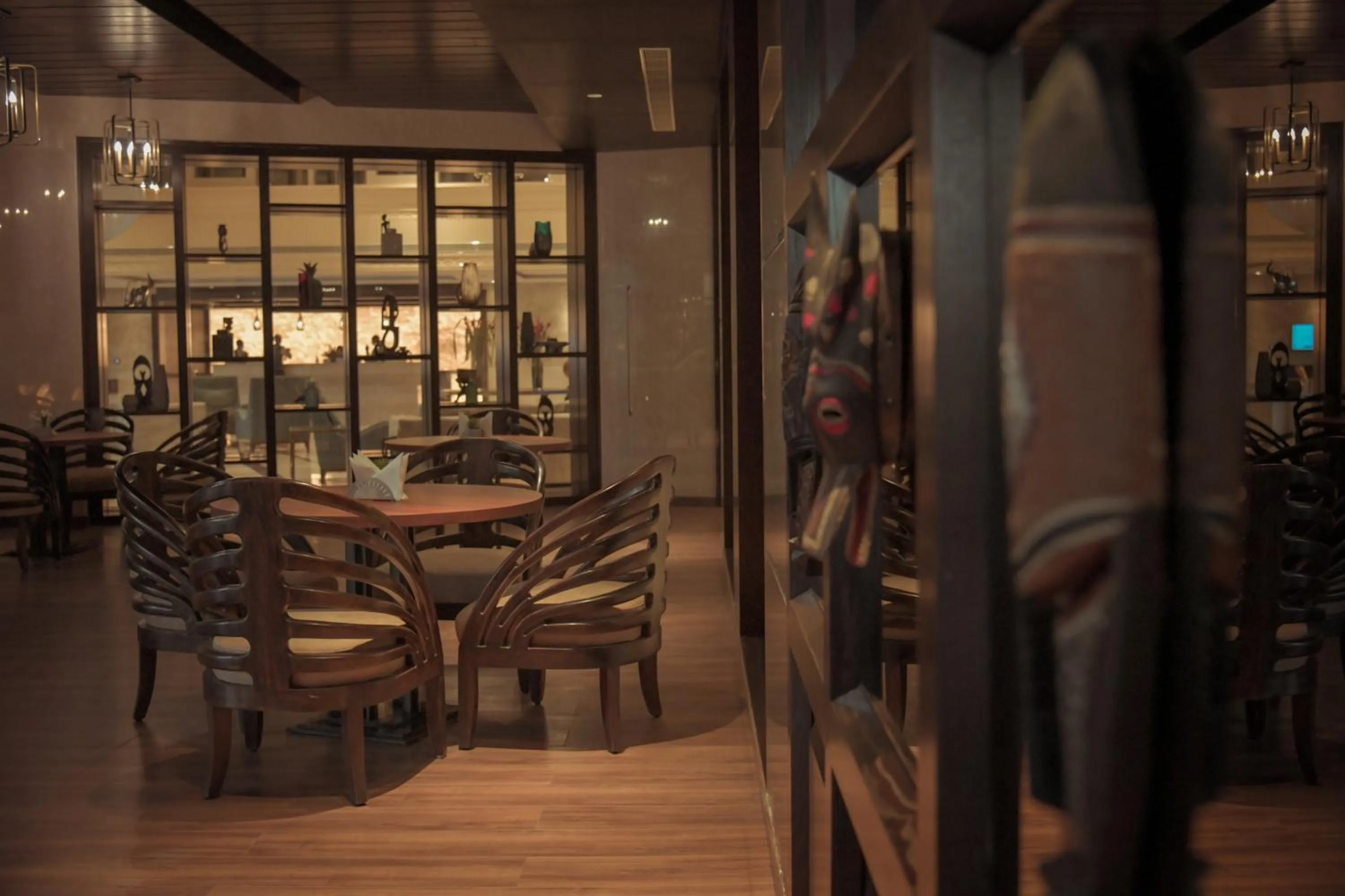 Lounge or bar in Bravia Hotel Niamey