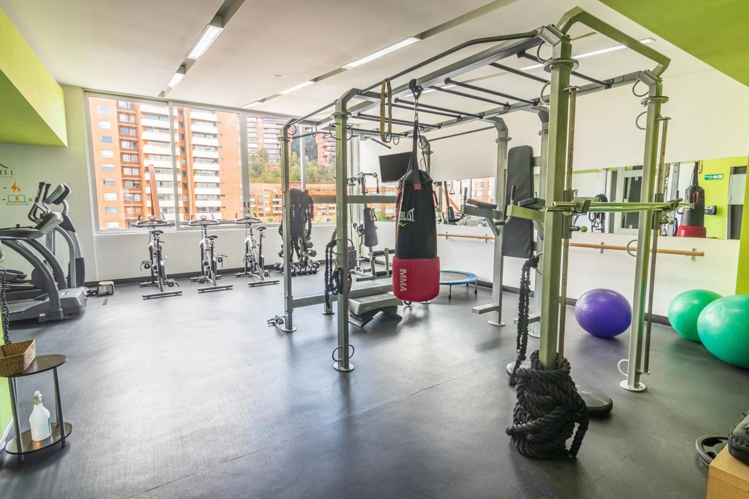 Fitness centre/facilities in Biohotel Organic Suites Bogotá