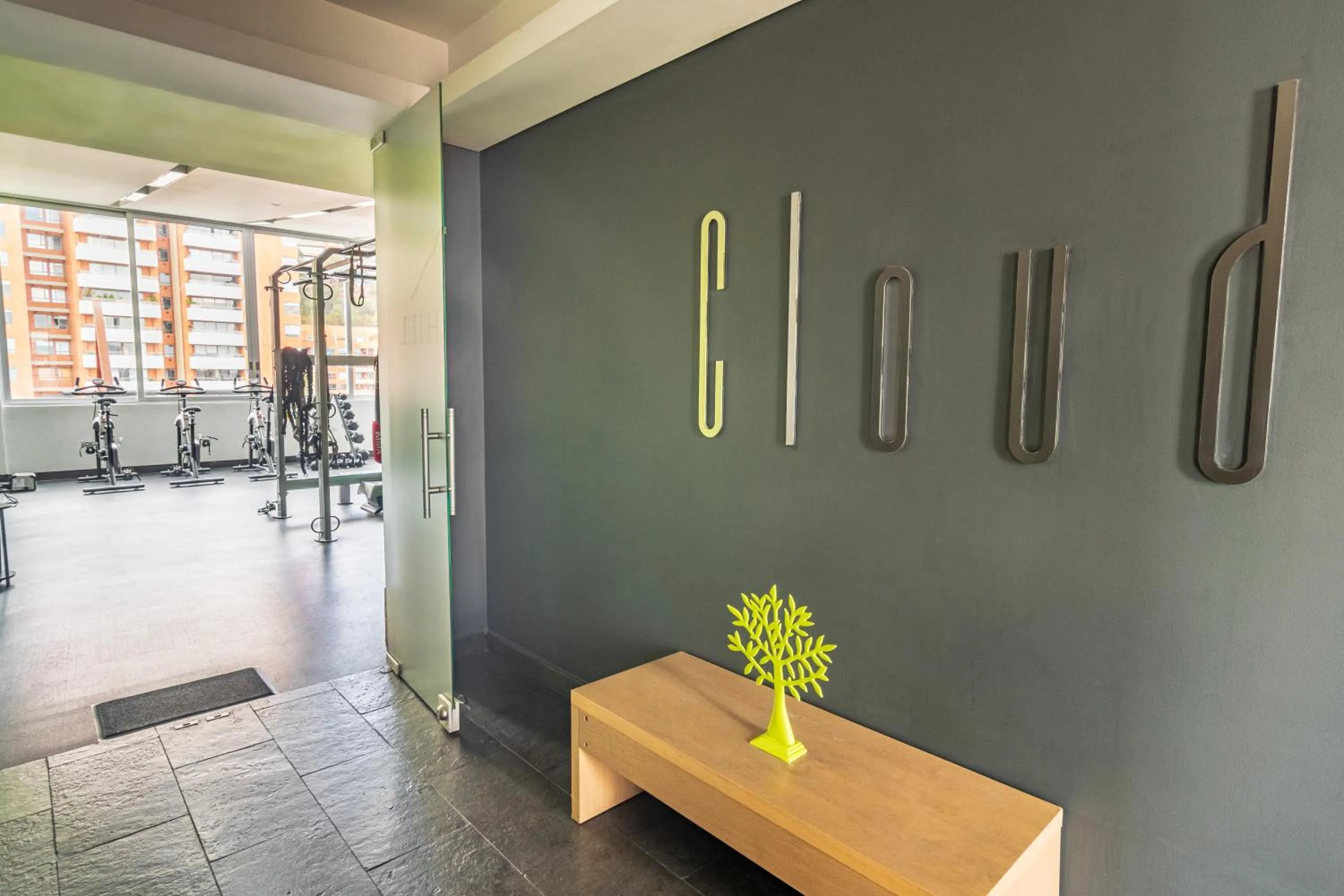 Fitness centre/facilities in Biohotel Organic Suites Bogotá