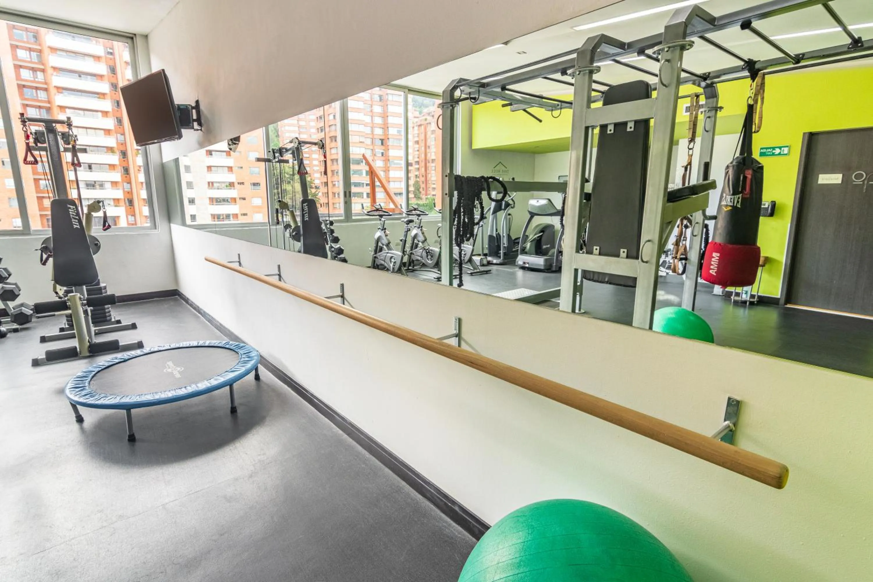 Fitness centre/facilities in Biohotel Organic Suites Bogotá