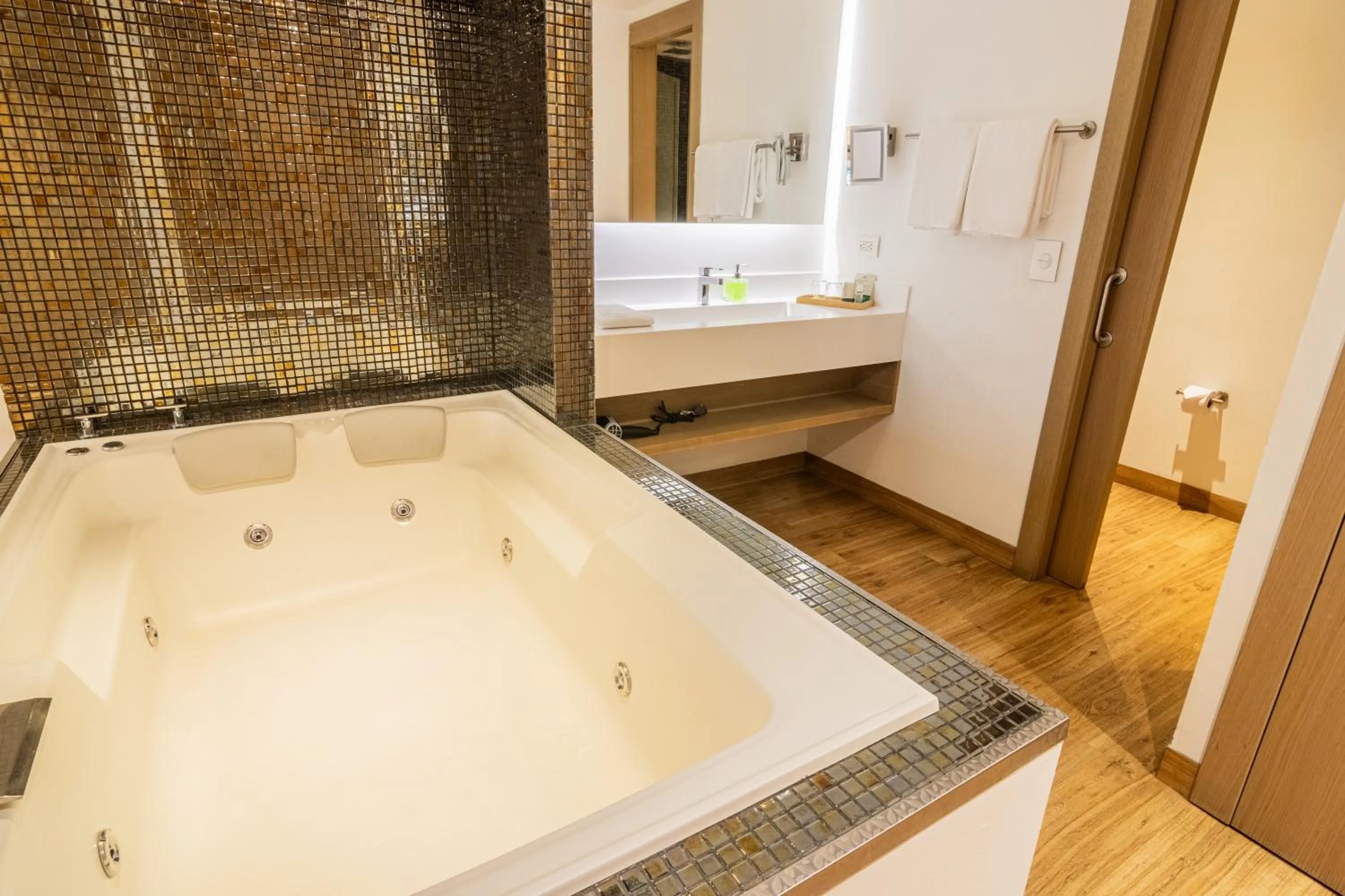 Bathroom in Biohotel Organic Suites Bogotá