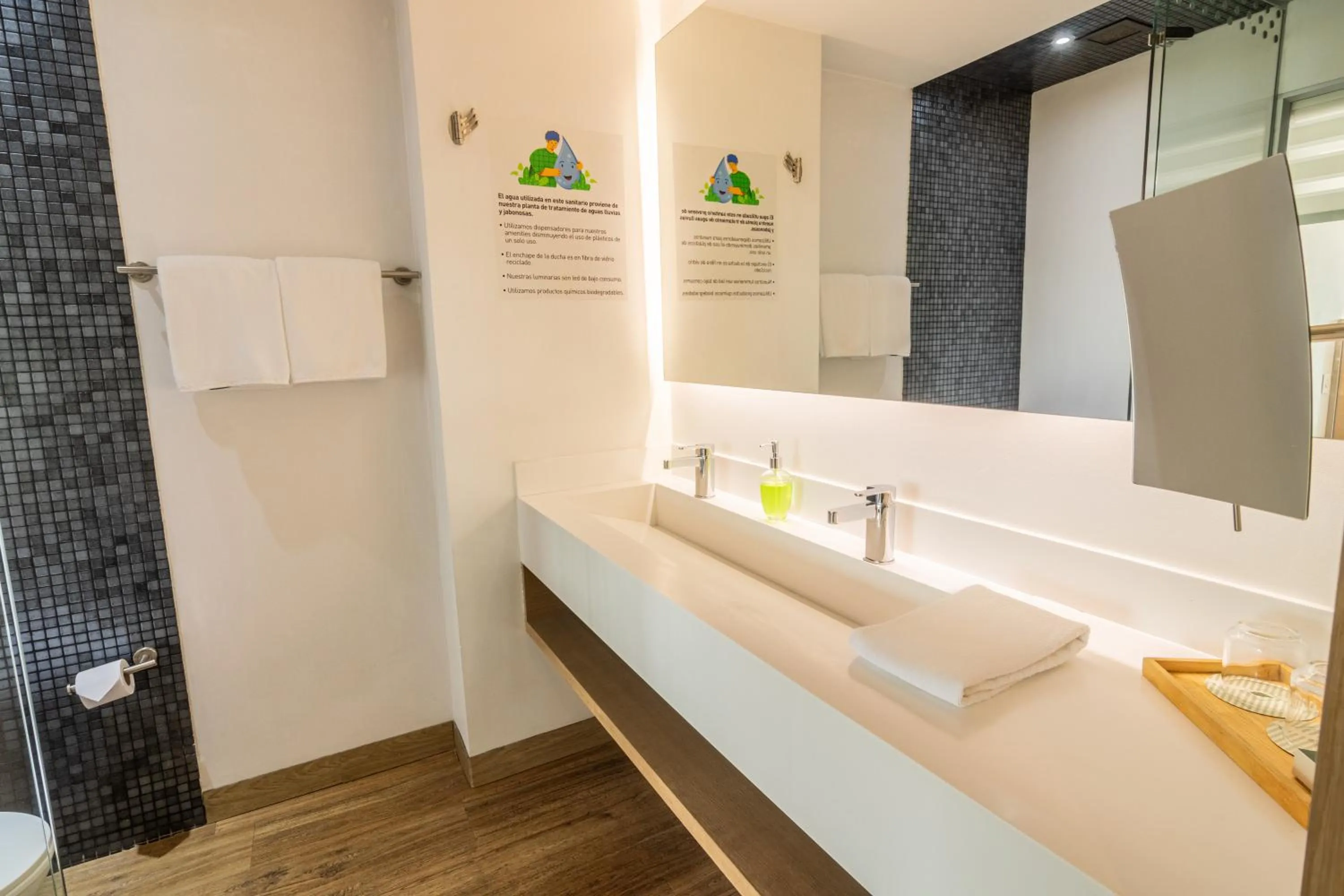 Bathroom in Biohotel Organic Suites Bogotá