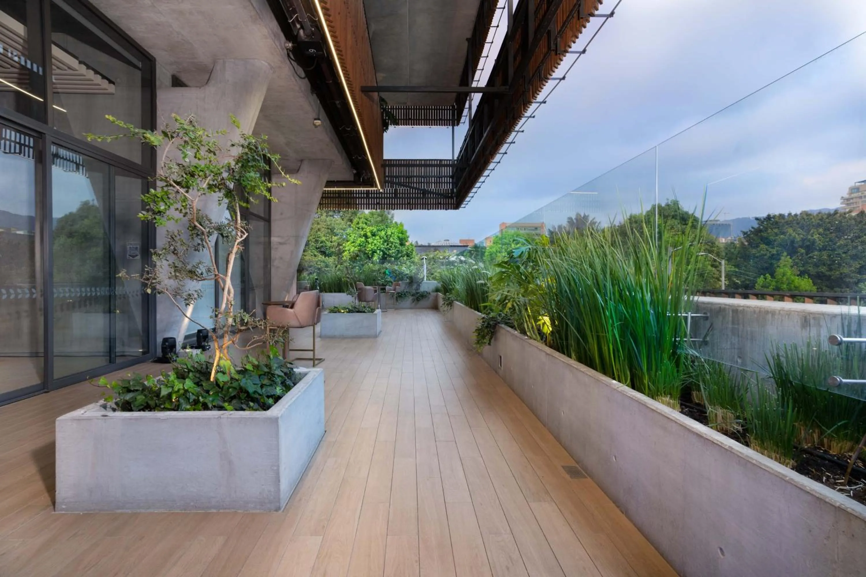 Balcony/Terrace in Salvio Parque 93 Bogota, Curio Collection by Hilton