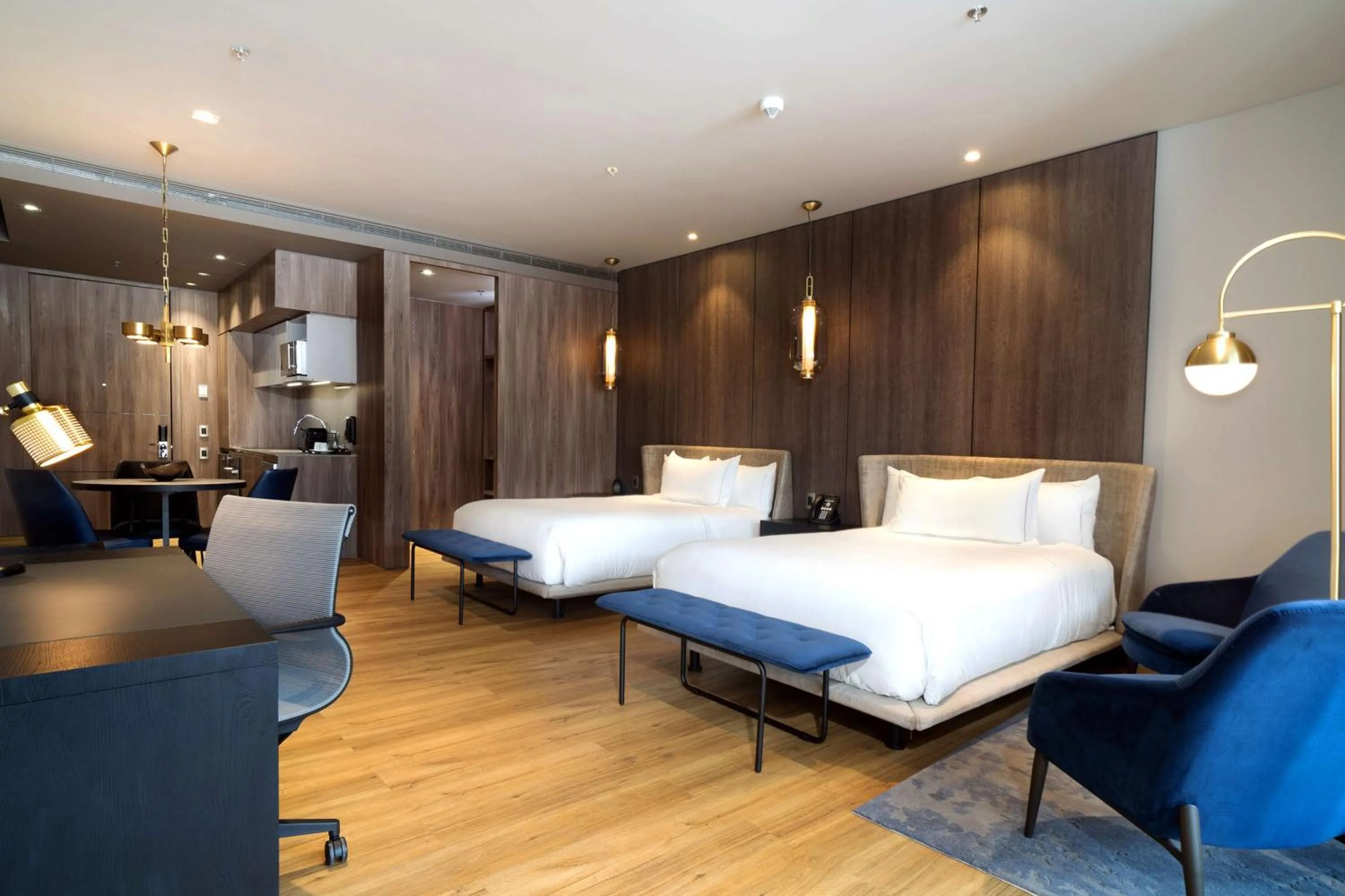 Communal lounge/ TV room, Bed in Salvio Parque 93 Bogota, Curio Collection by Hilton