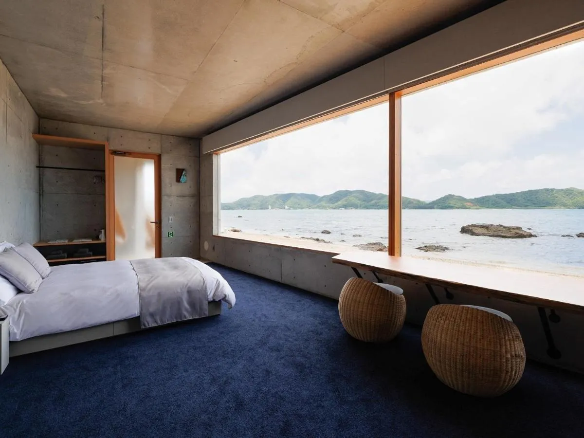 Bed in Denpaku The Beachfront MIJORA