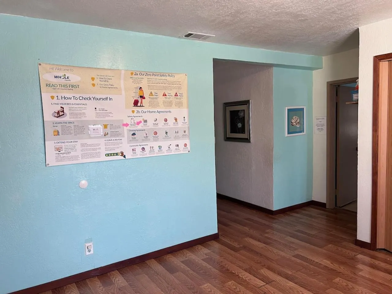 Living room in WHOLE Family - WholeVille