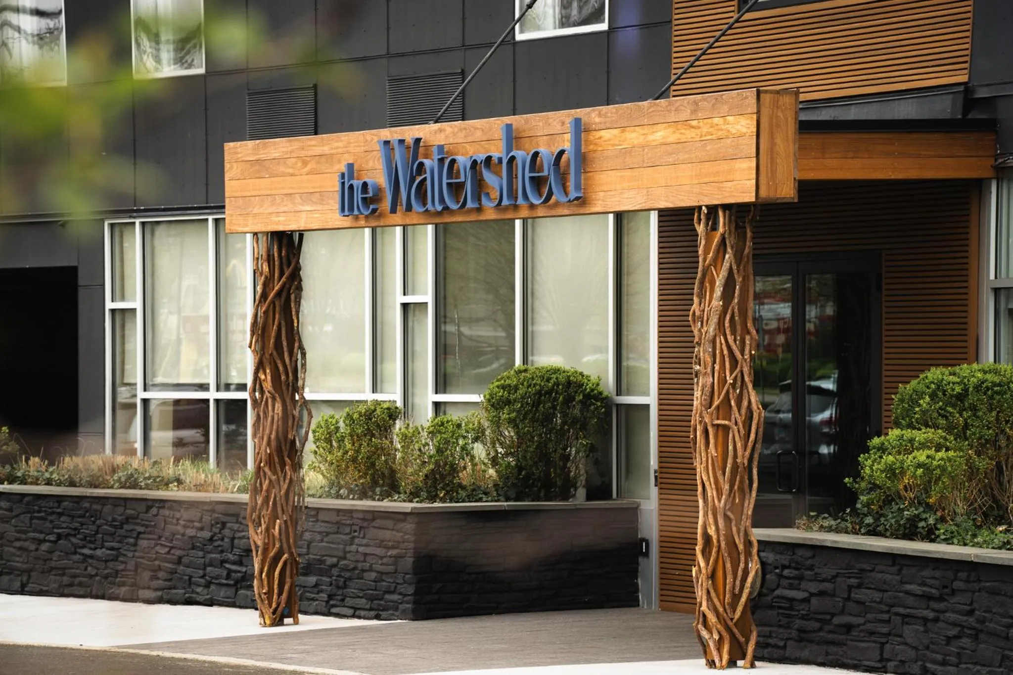 Facade/entrance in The Watershed Norwalk
