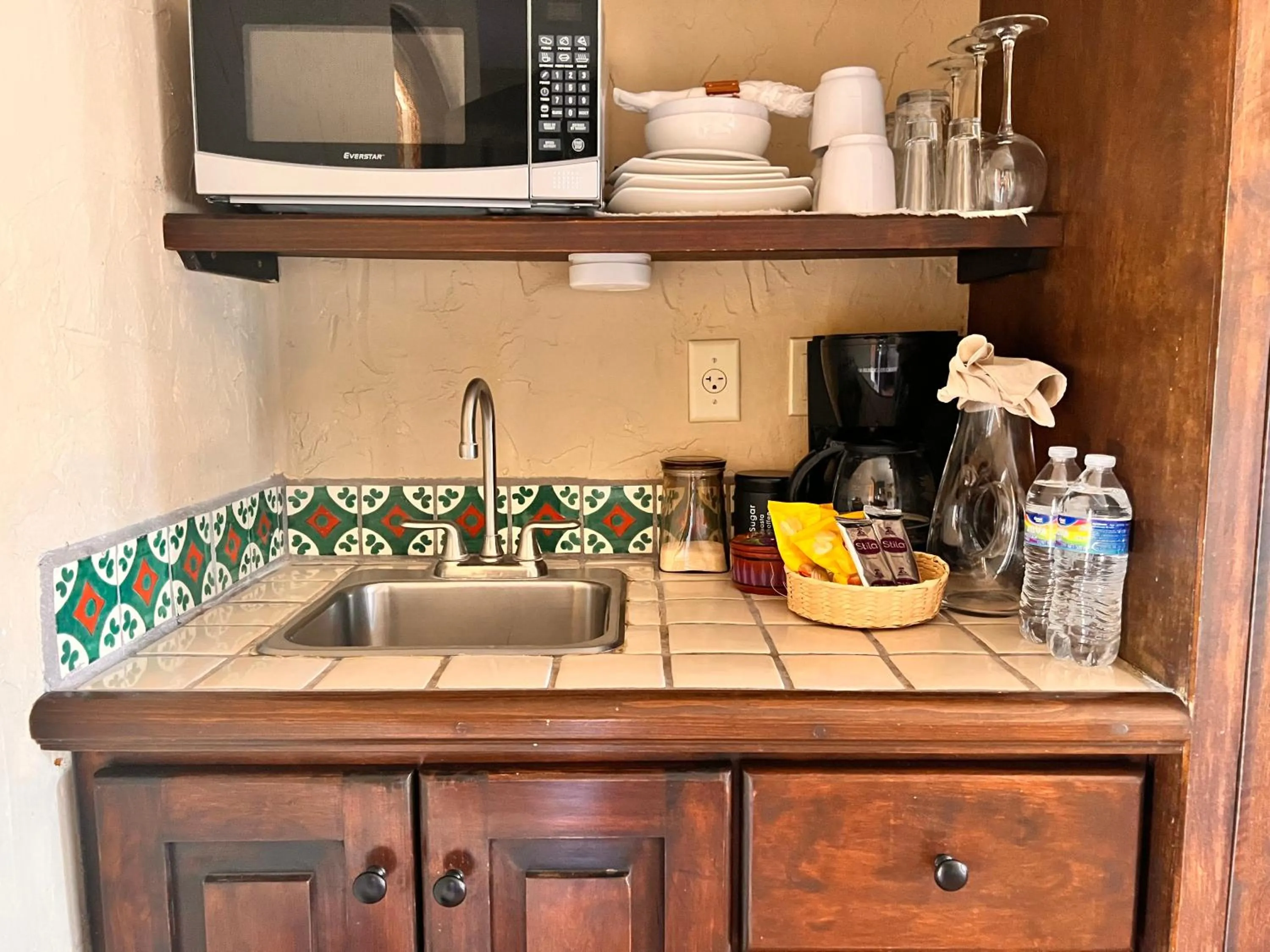 Kitchen or kitchenette in Posada del Cortes