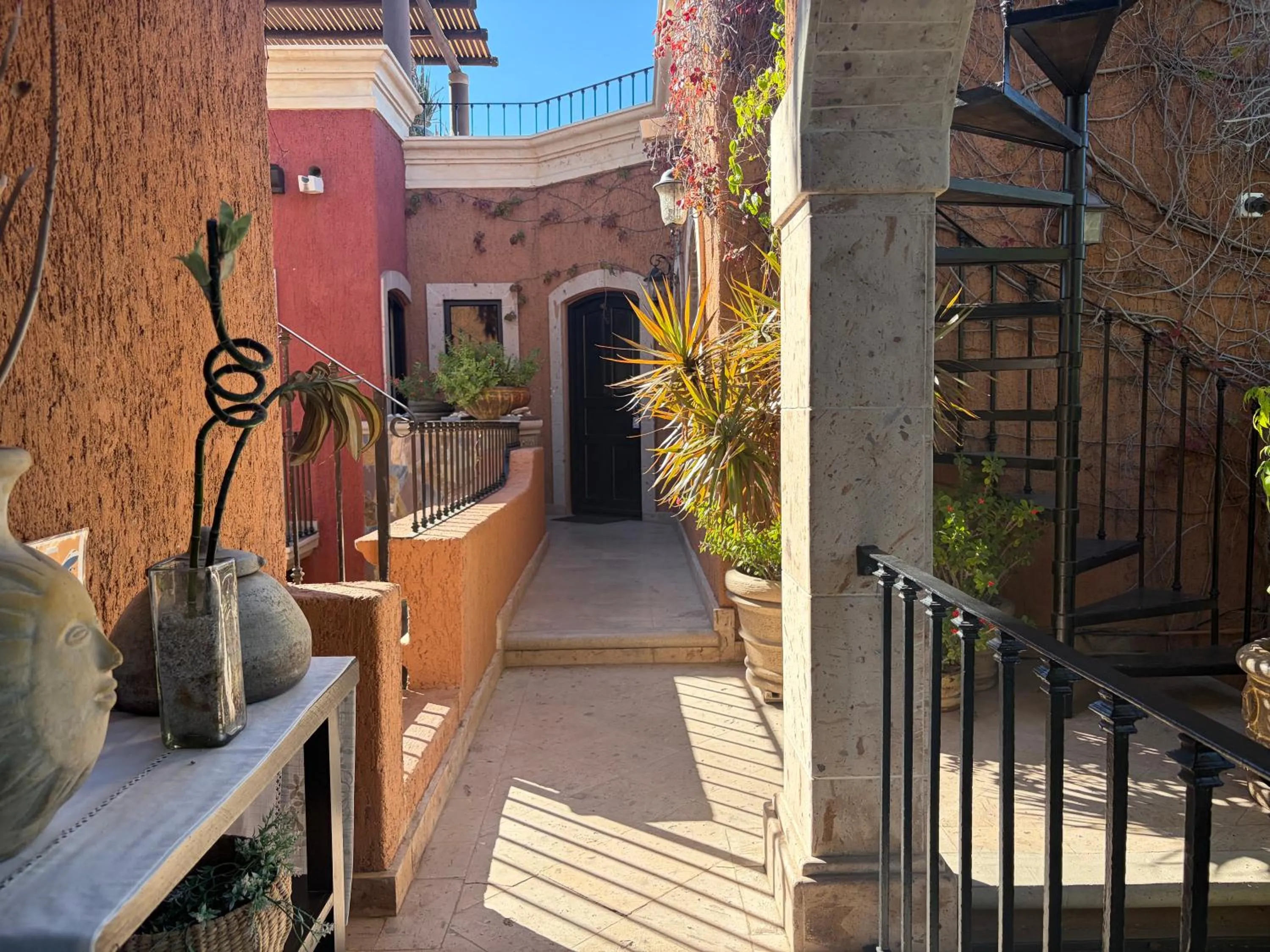 Patio in Posada del Cortes