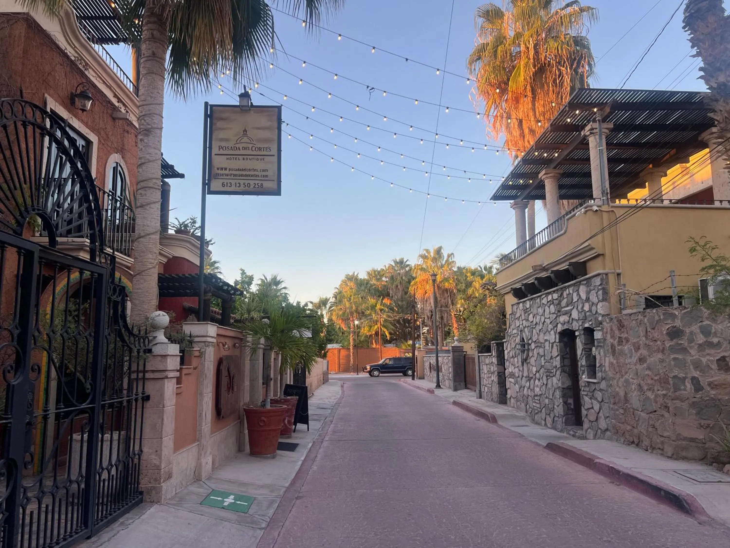 Street view in Posada del Cortes