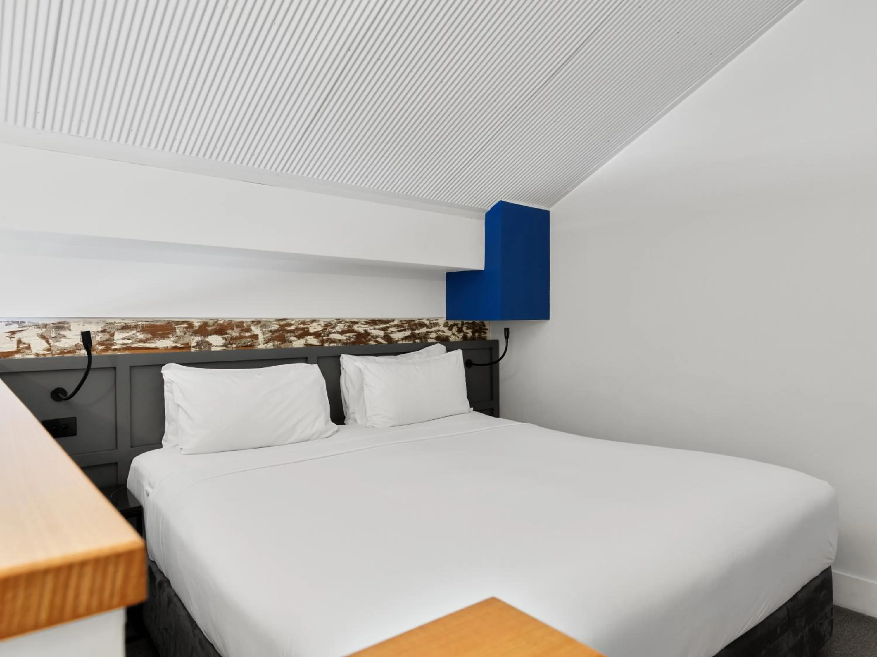 Bedroom, Bed in Hotel Woolstore 1888, Sydney - Handwritten Collection