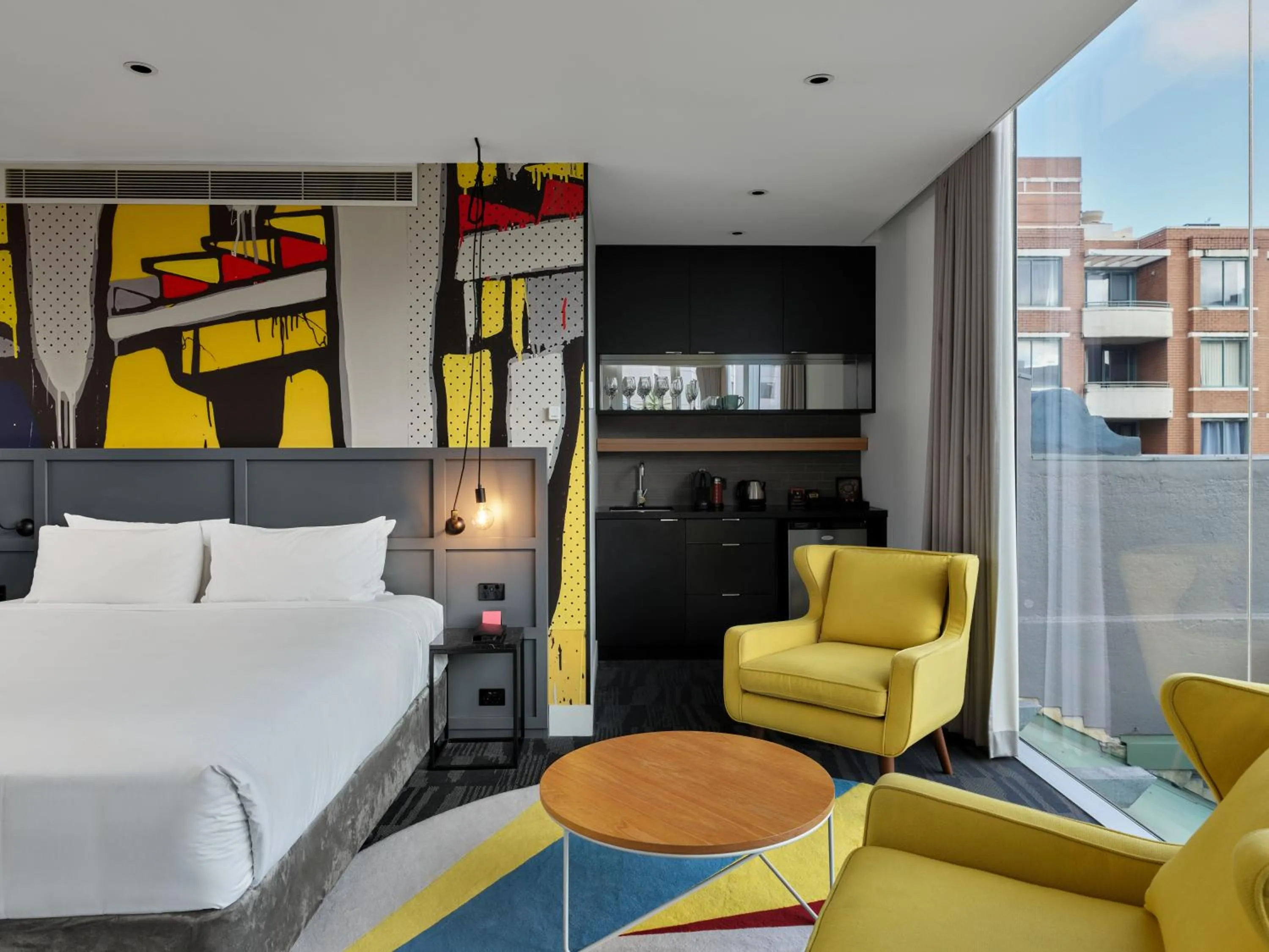 Bed in Hotel Woolstore 1888, Sydney - Handwritten Collection