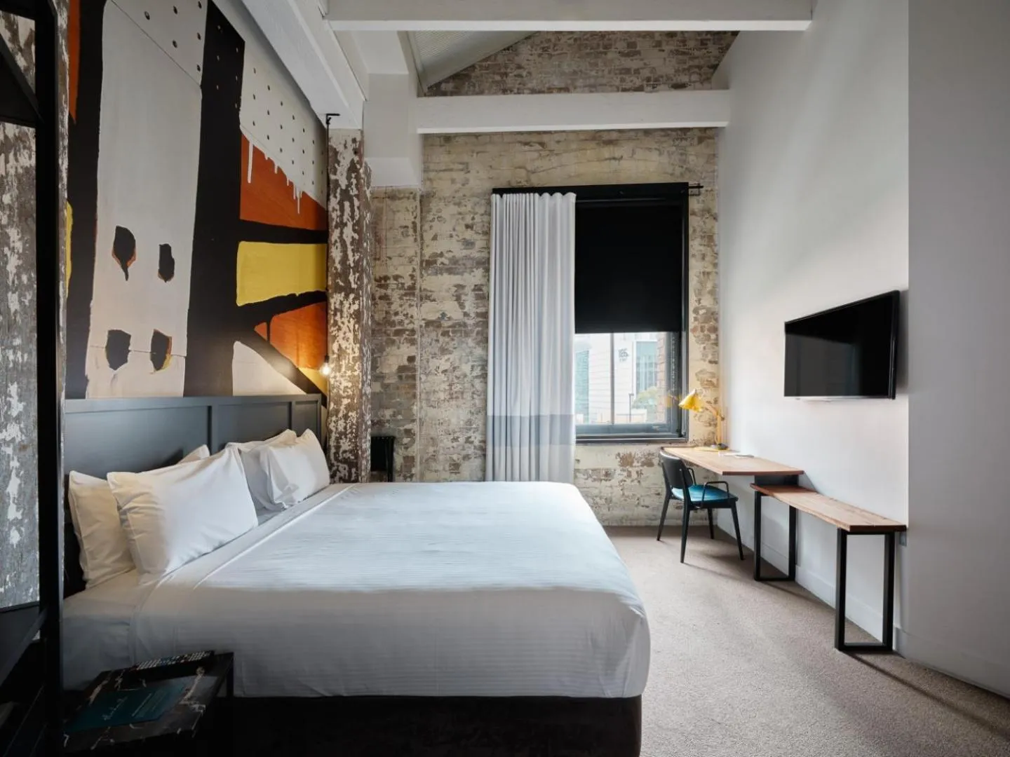 Bed in Hotel Woolstore 1888, Sydney - Handwritten Collection