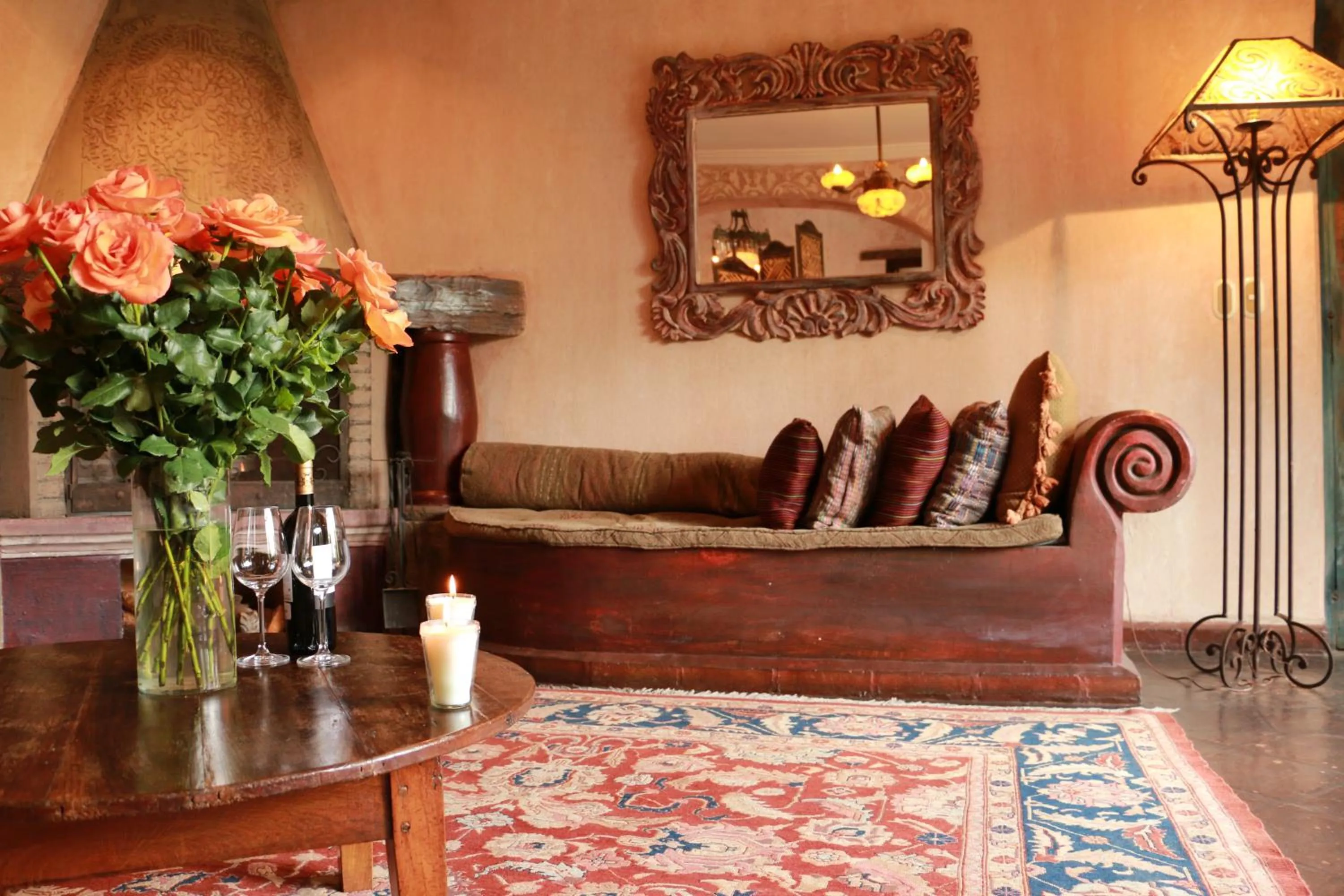 Decorative detail in Meson Panza Verde